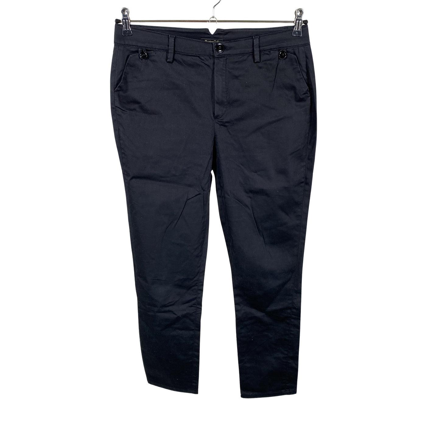 Naisten Massimo Dutti - Chinot, koko 40 - Musta (1)