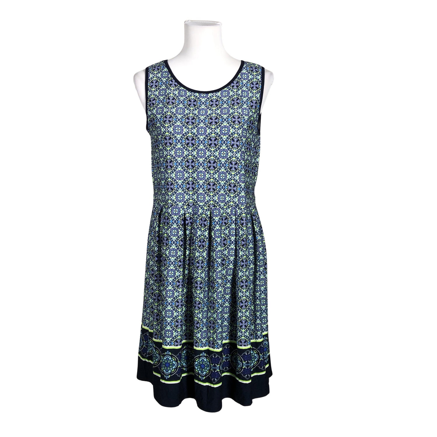 Naisten Alba Moda - Trikoomekko, koko 40 - Sininen (1)