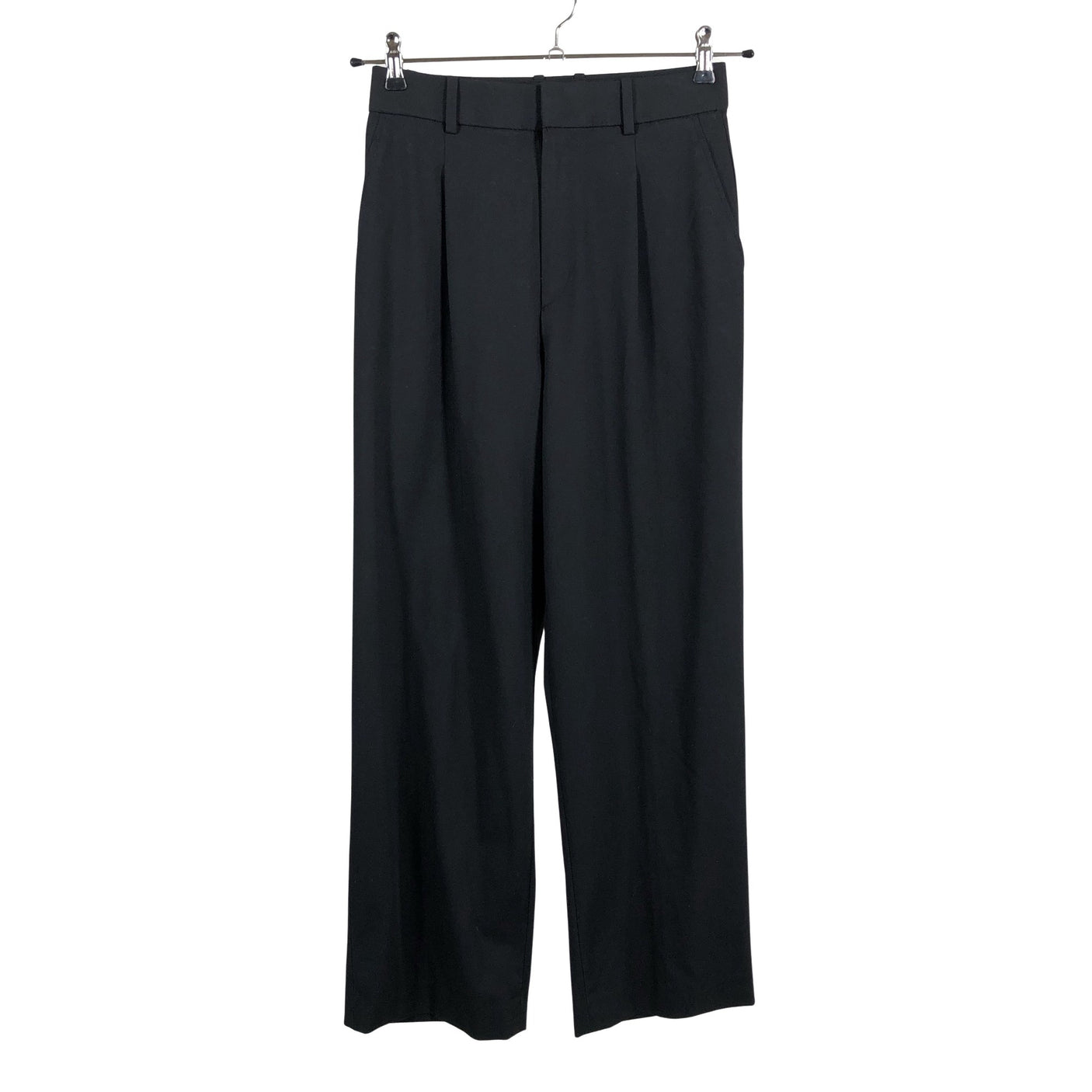 Naisten Uniqlo - Suorat housut, koko 36 - Musta (1)