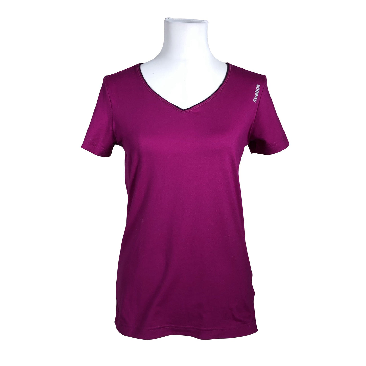 Naisten Reebok - Urheilupaita, lyhyet hihat, koko 36 - Violetti (1)