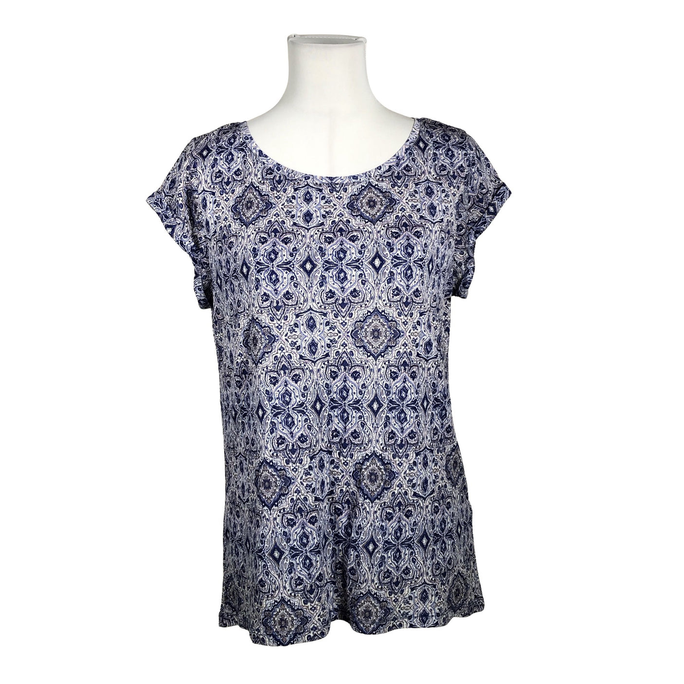 Naisten Esprit - T-paita, koko 38 - Sininen (1)