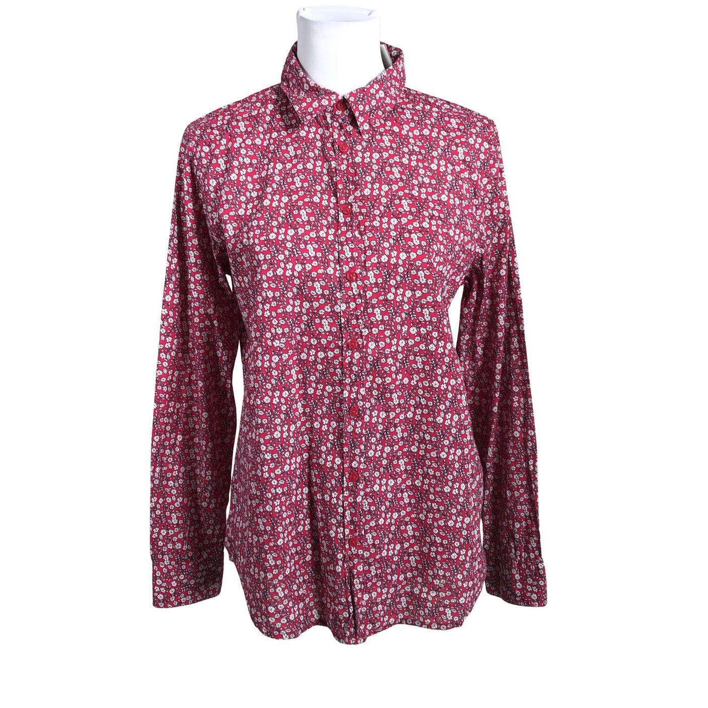 Naisten Benetton - Kauluspaita, koko 40 - Pinkki (1)