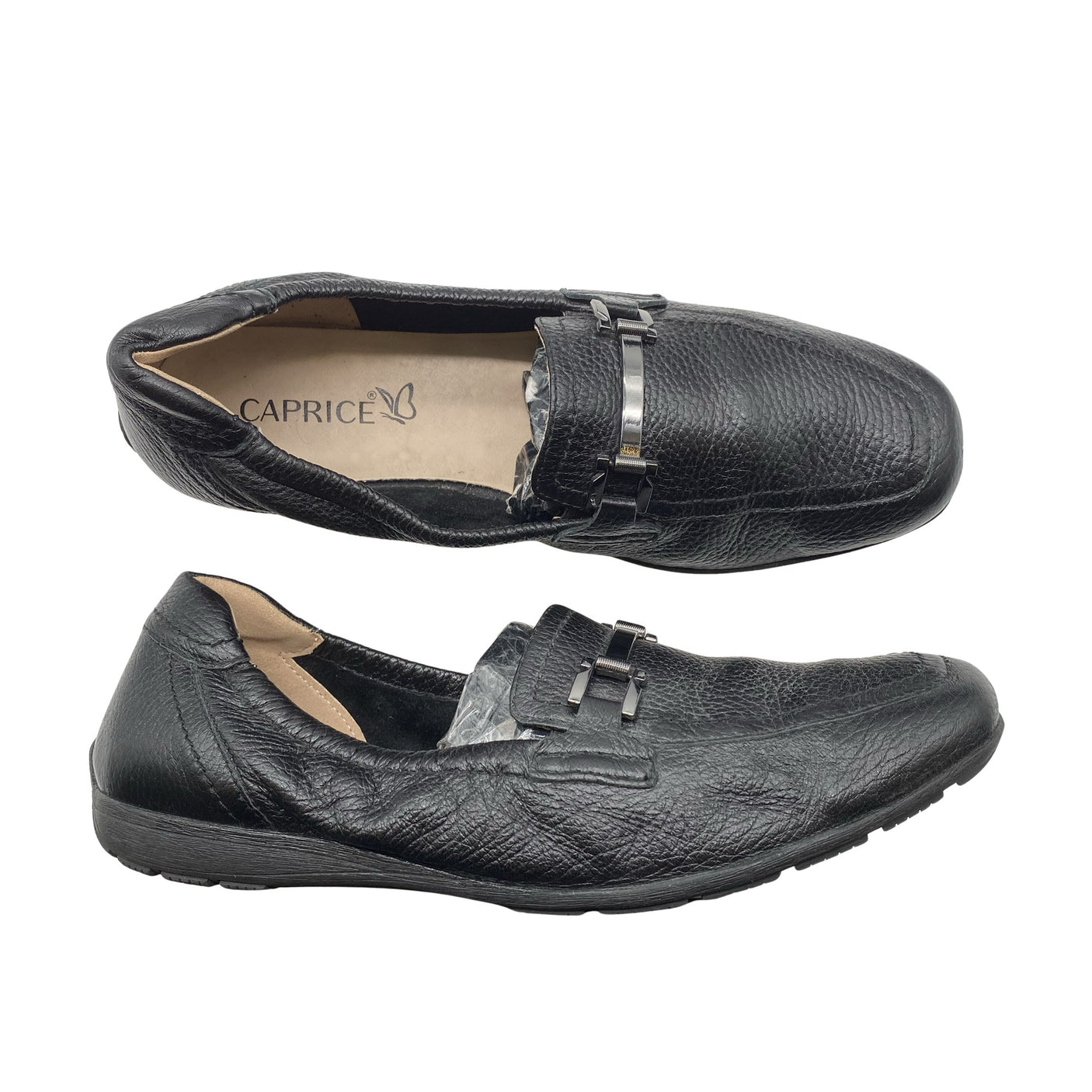 Naisten Caprice - Loaferit, koko 39 - Musta (1)