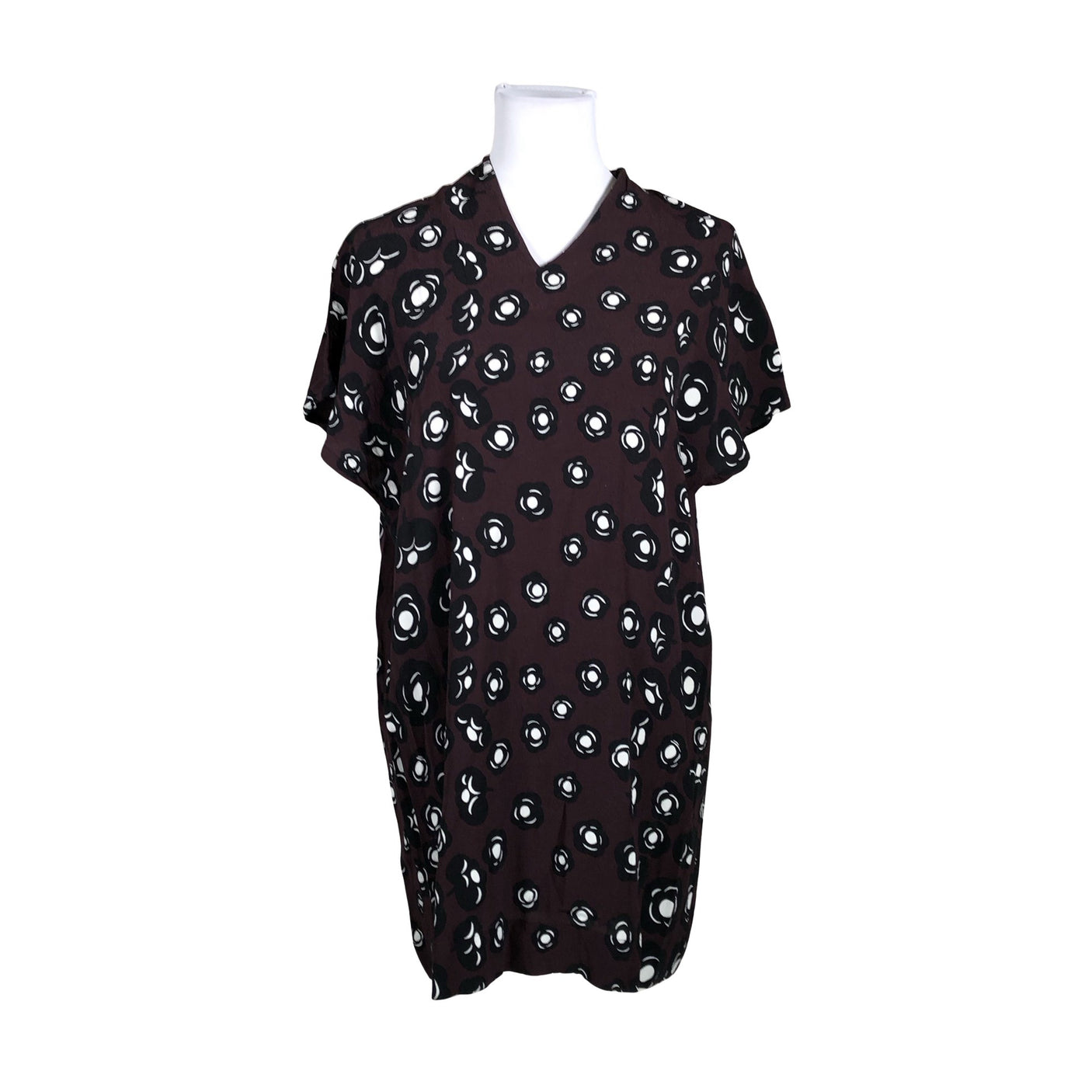 Naisten Marimekko - Sifonkitunika, koko 36 - Viininpunainen (1)