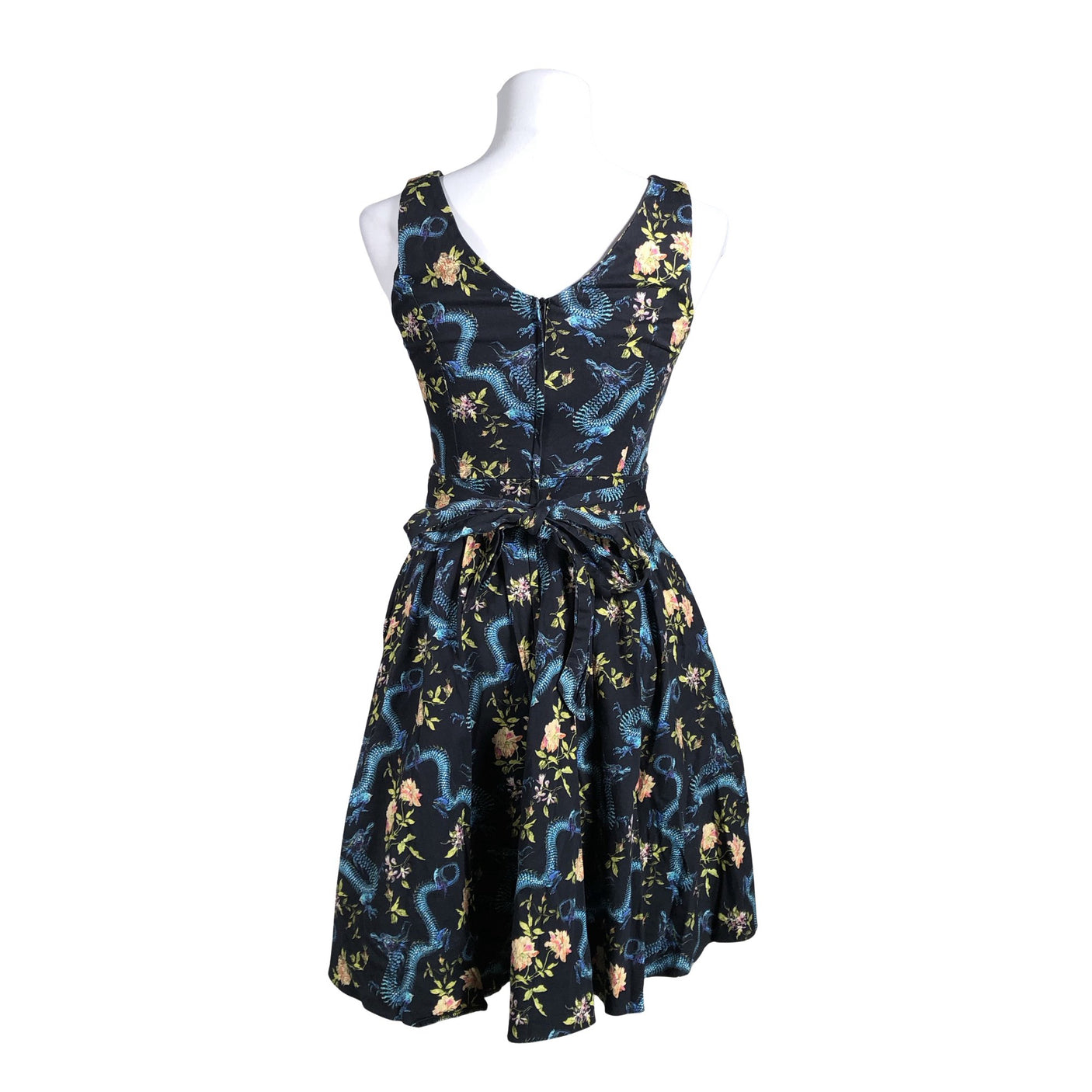Naisten Lady Vintage - Kangasmekko, koko 34 - Sininen (2)