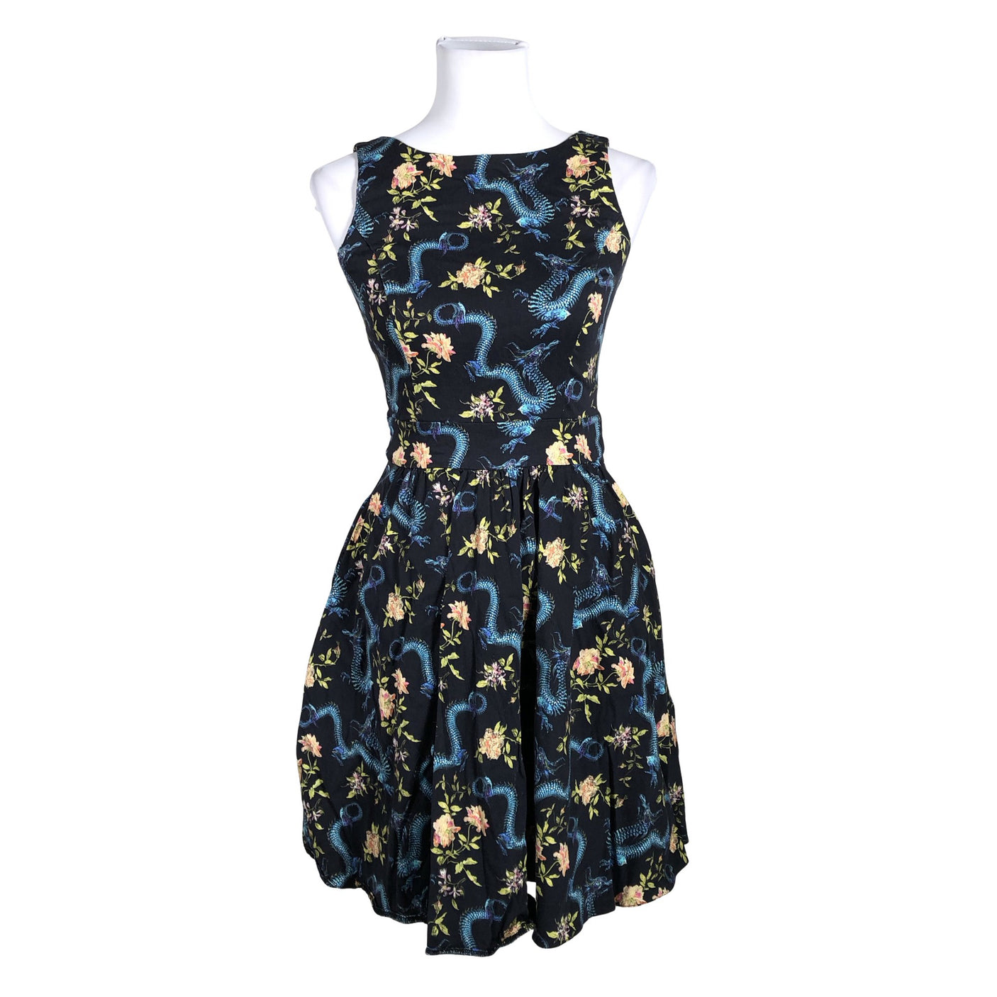Naisten Lady Vintage - Kangasmekko, koko 34 - Sininen (1)