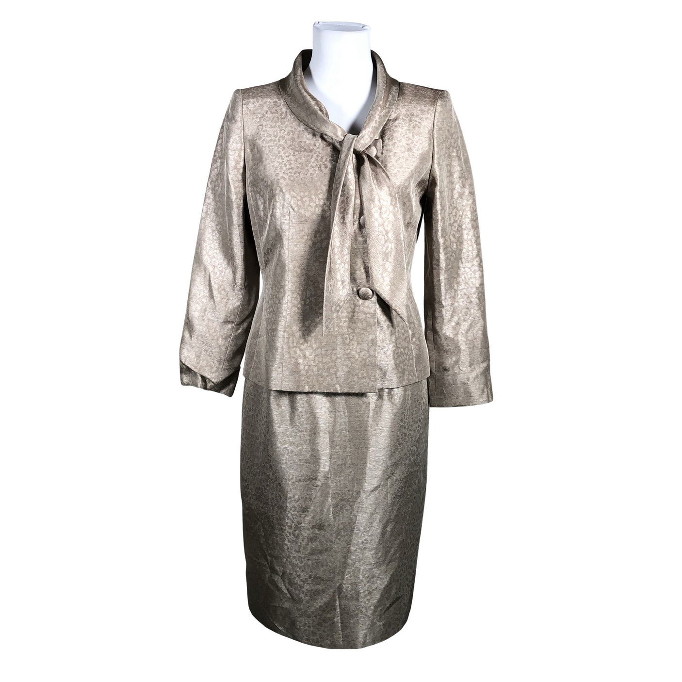 Naisten Le Suit - Jakkupuku, koko 36 - Beige (2)
