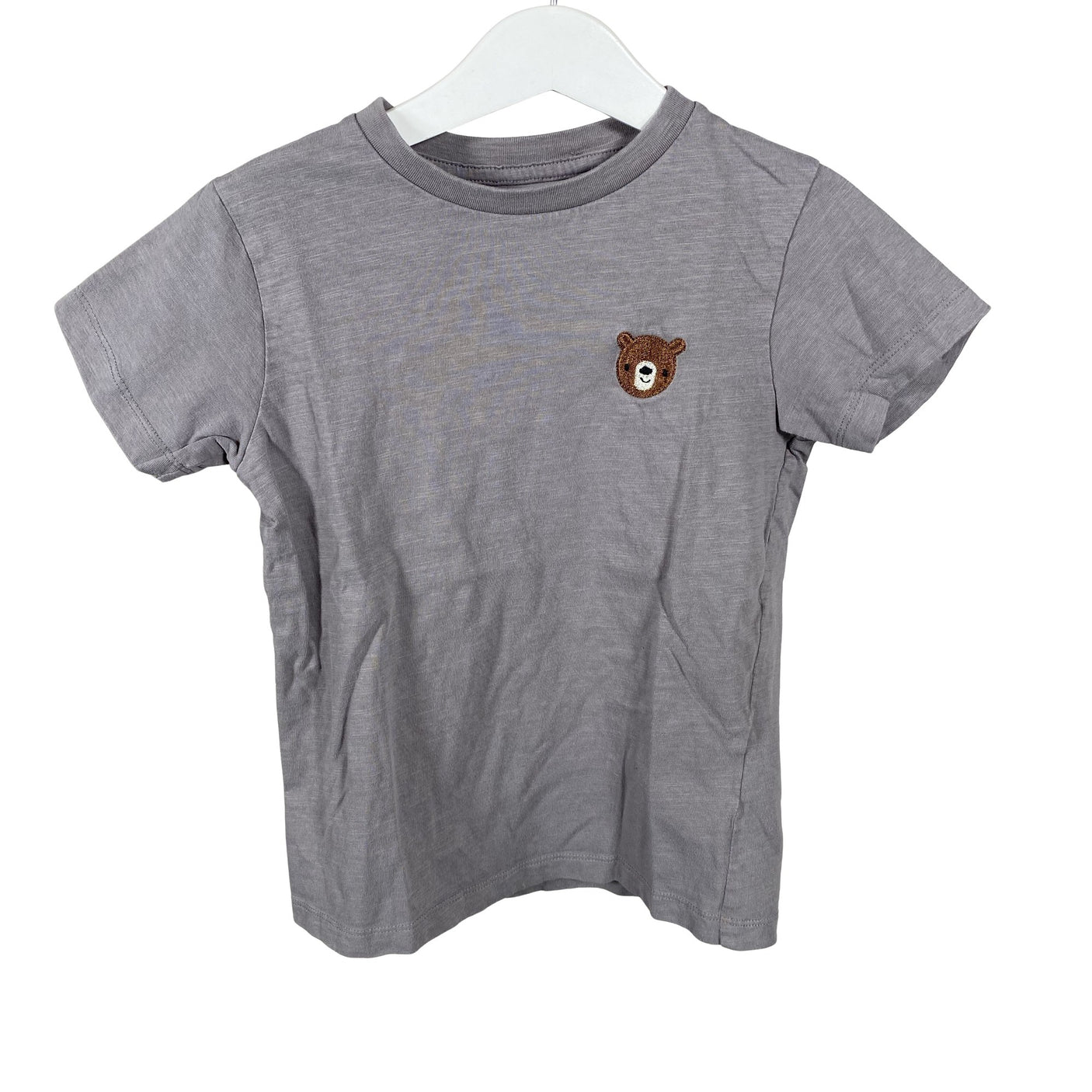 Unisex Next - T-paita, koko 110 - 116 - Harmaa (1)