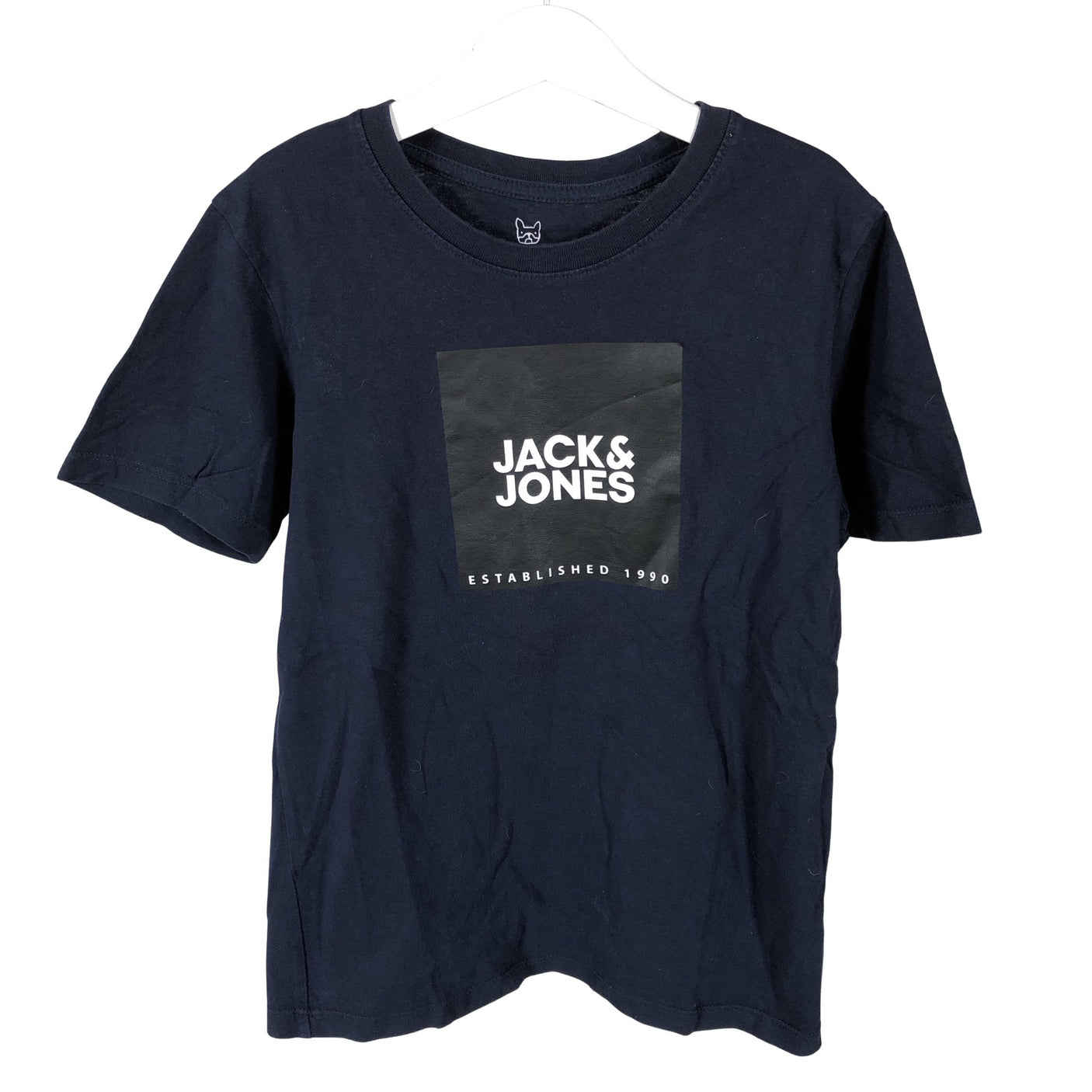 Poikien Jack & Jones - T-paita, koko 146 - 152 - Sininen (1)