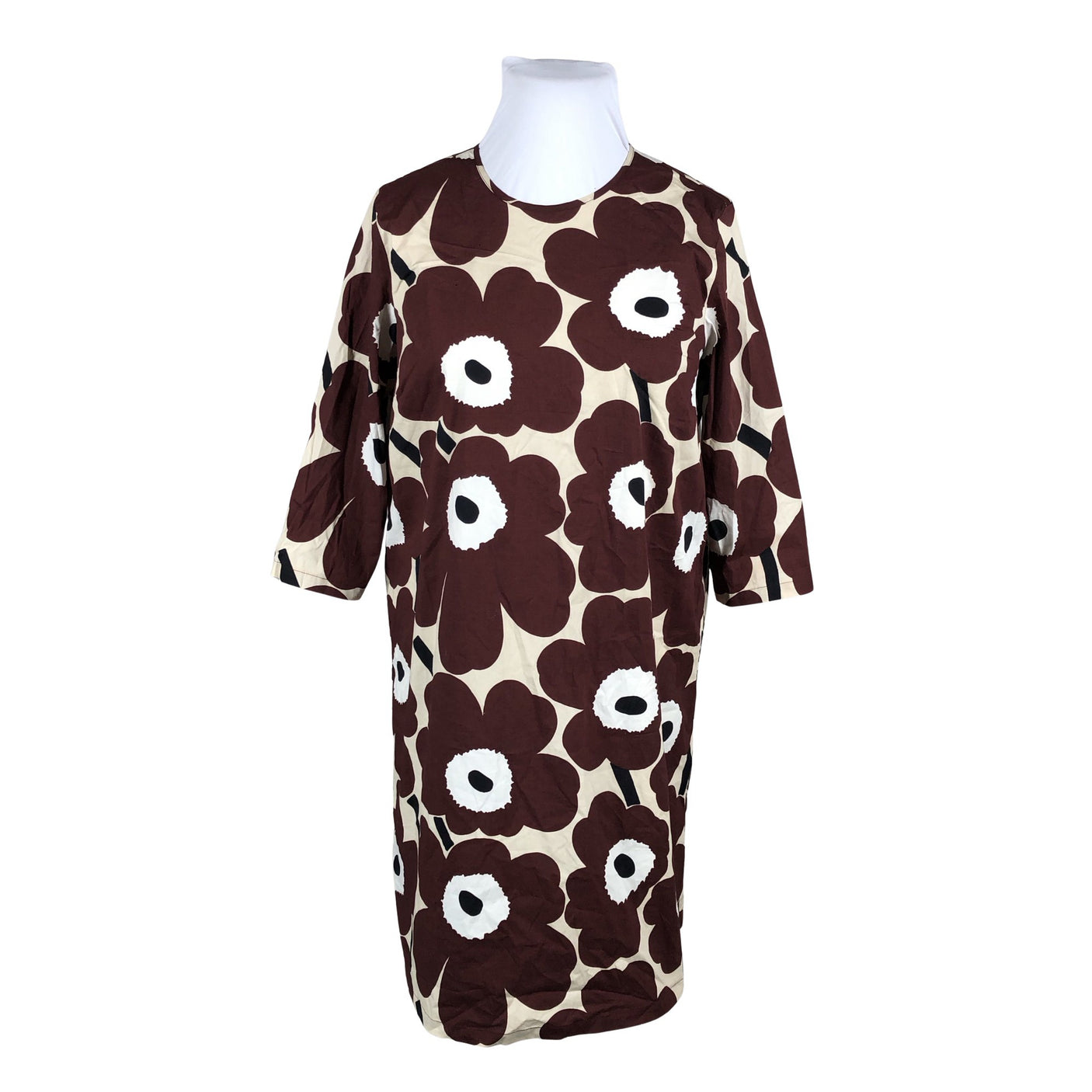 Naisten Marimekko - Kangasmekko, koko 44 - Ruskea (1)