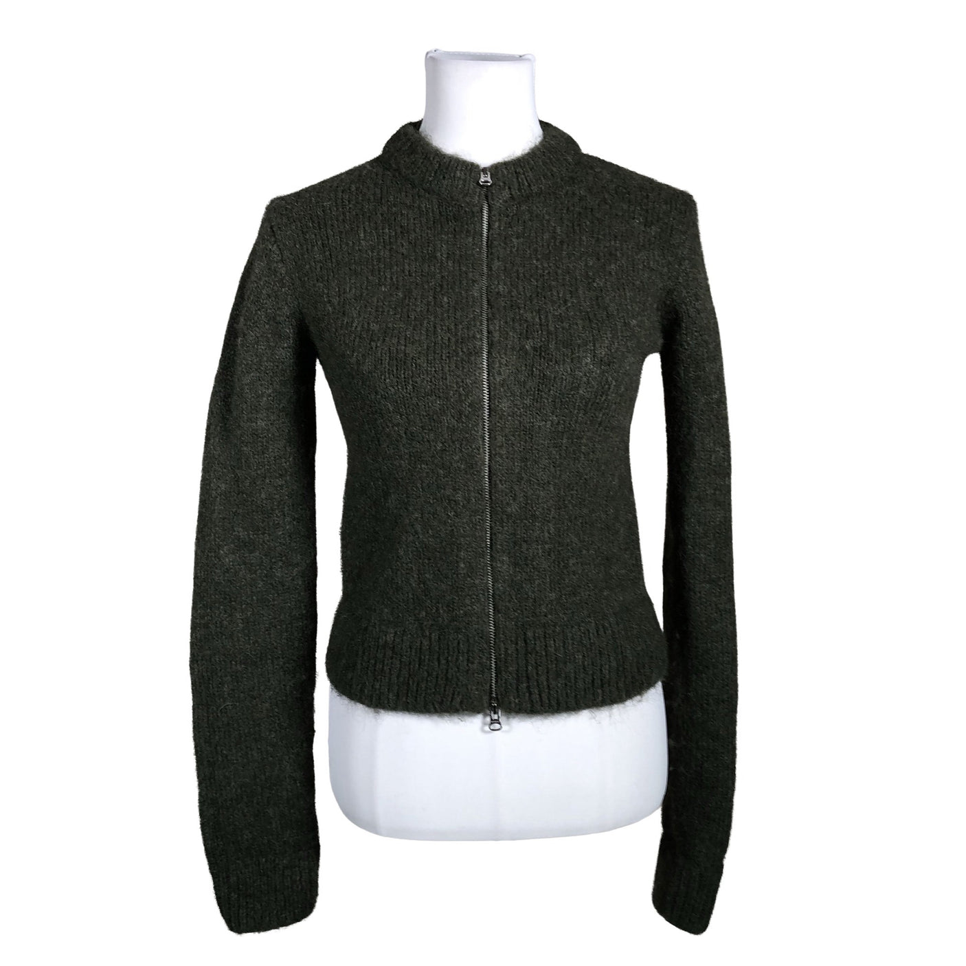 Naisten Weekday - Neuletakki, koko 34 - Vihreä (1)