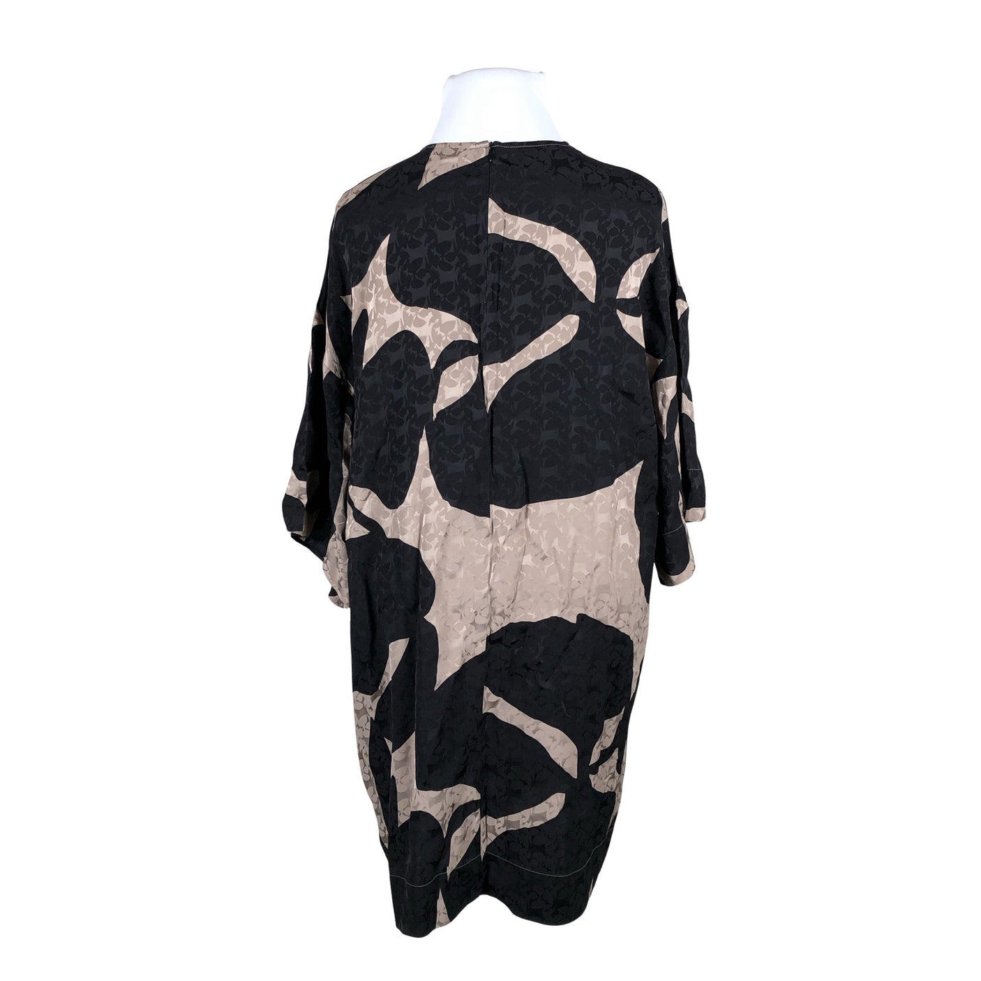 Naisten Marimekko - Sifonkimekko, koko 44 - Musta (5)