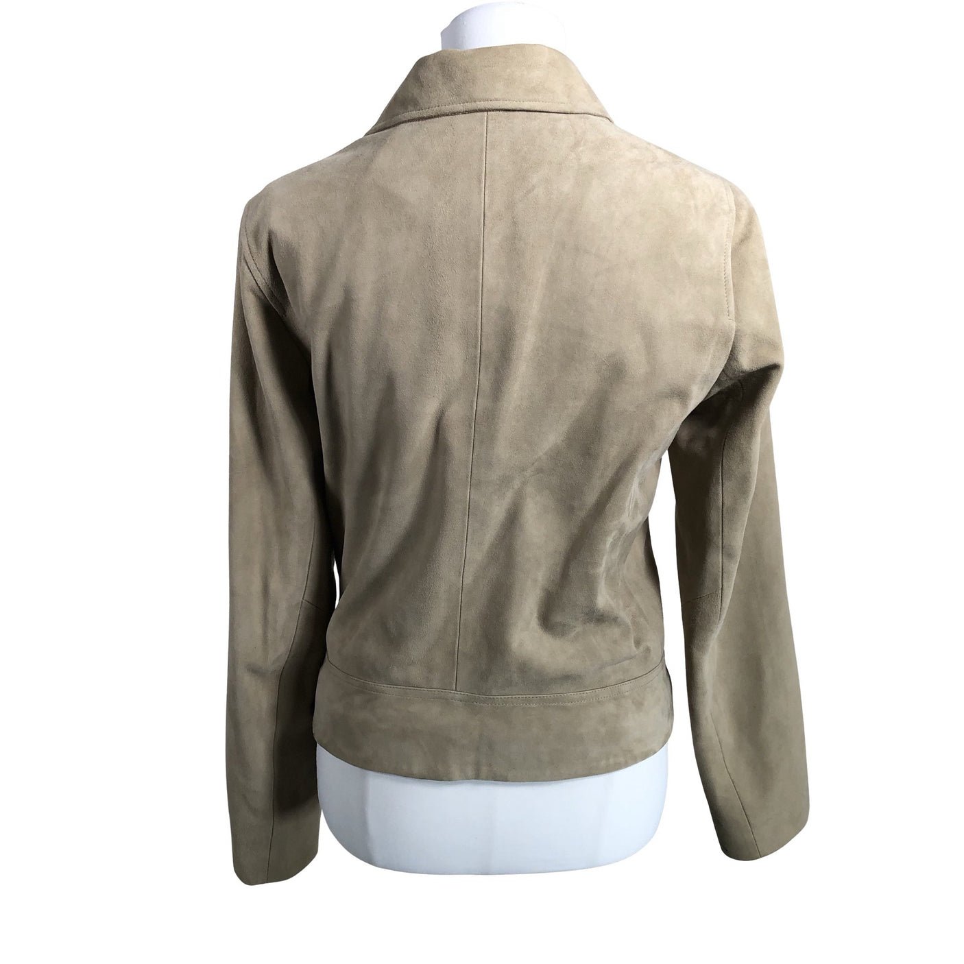 Naisten Ouì - Nahkatakki, koko Ei kokoa - Beige (2)