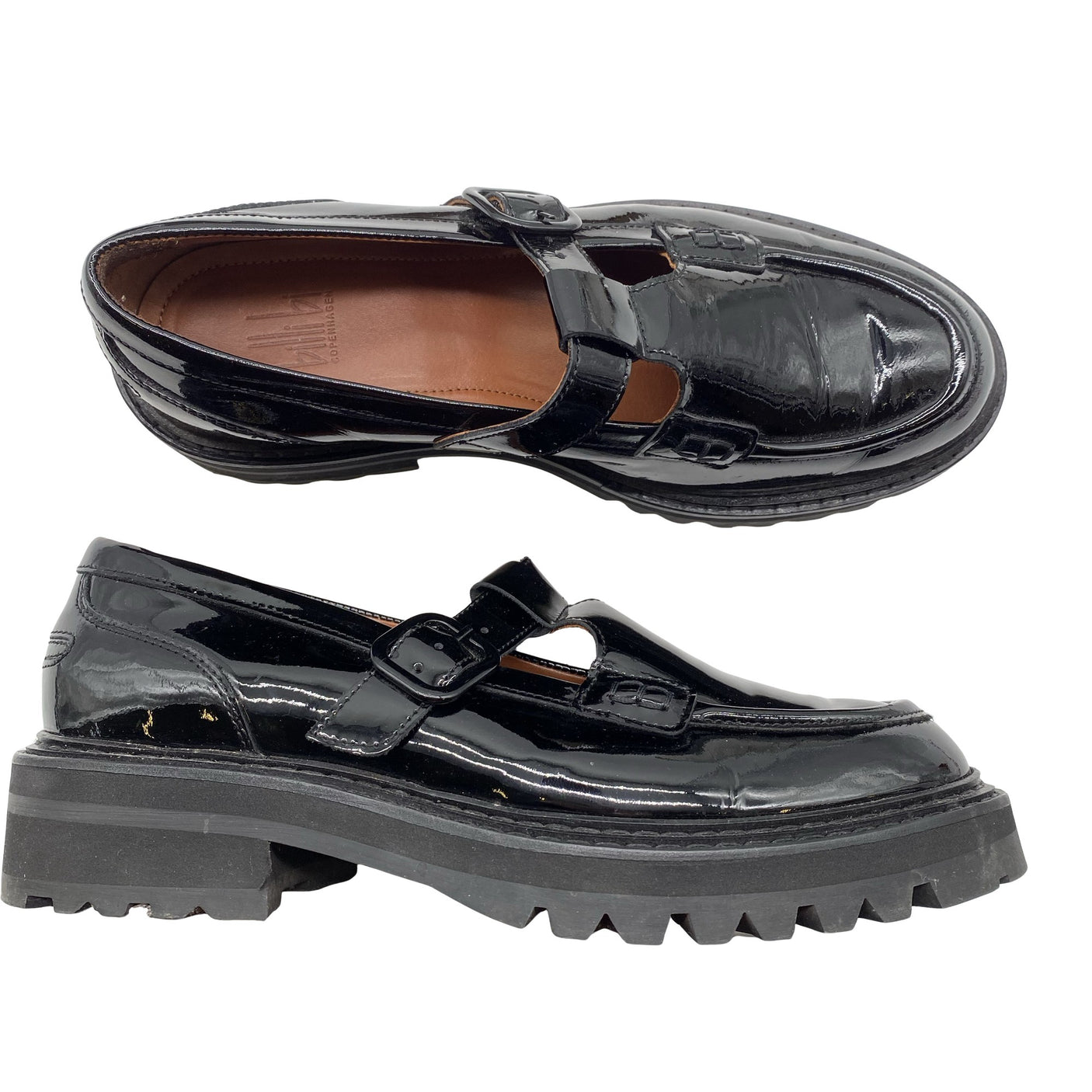 Naisten Billi Bi - Loaferit, koko 39 - Musta (1)