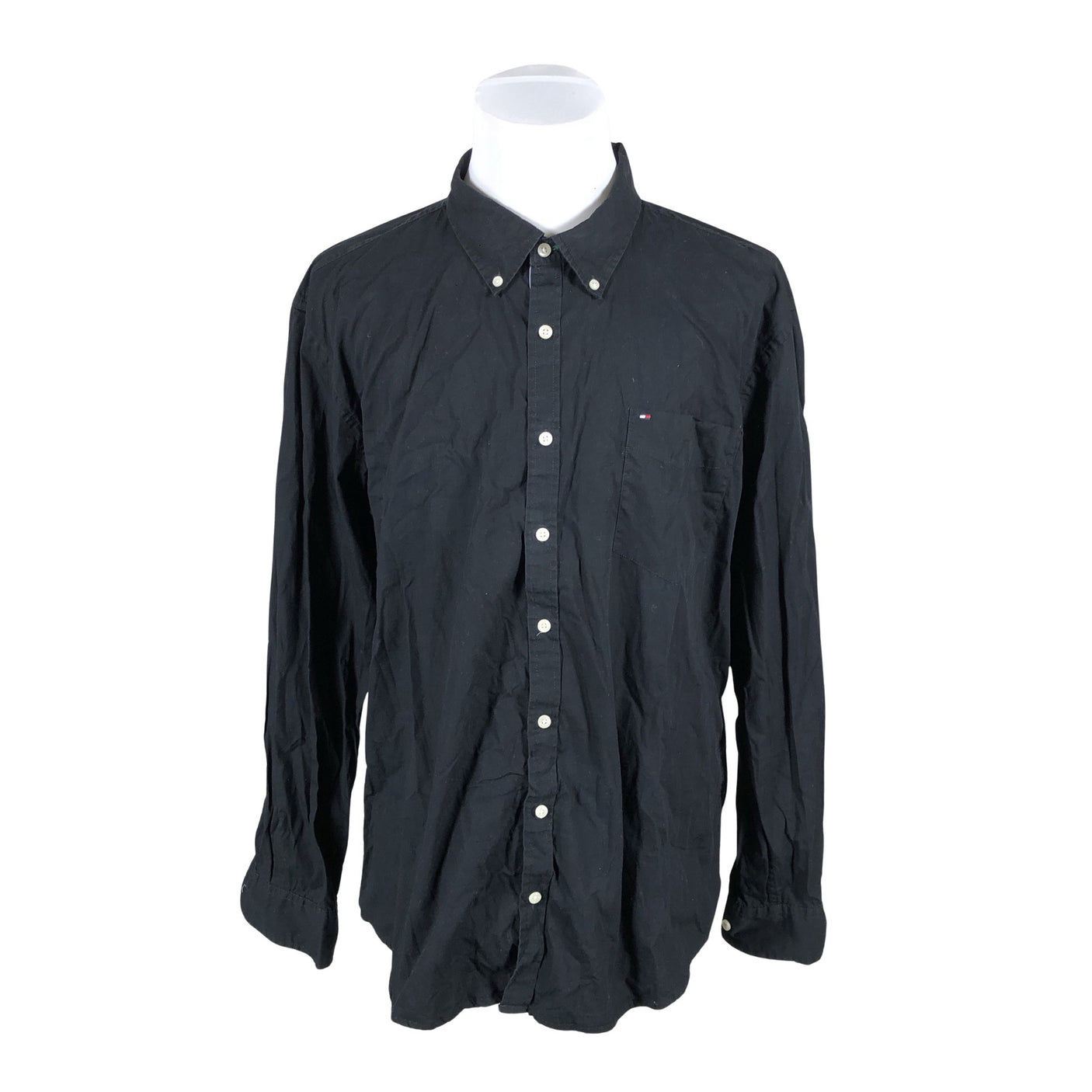 Miesten Tommy Hilfiger - Kauluspaita, koko XXL - Musta (1)