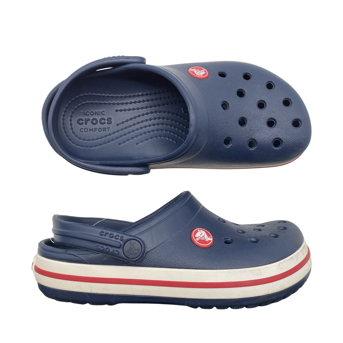 Poikien Crocs - Pistokkaat, koko 30 - Sininen (1)