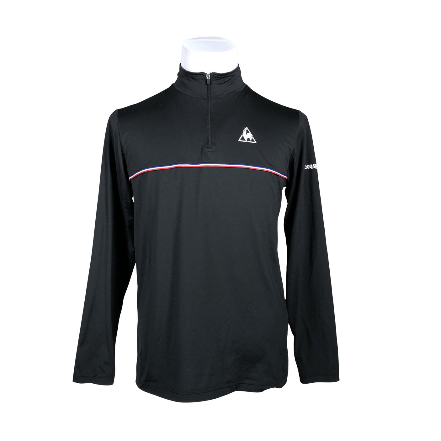 Miesten Le Coq Sportif - Urheilupaita, pitkät hihat, koko L - Musta (1)
