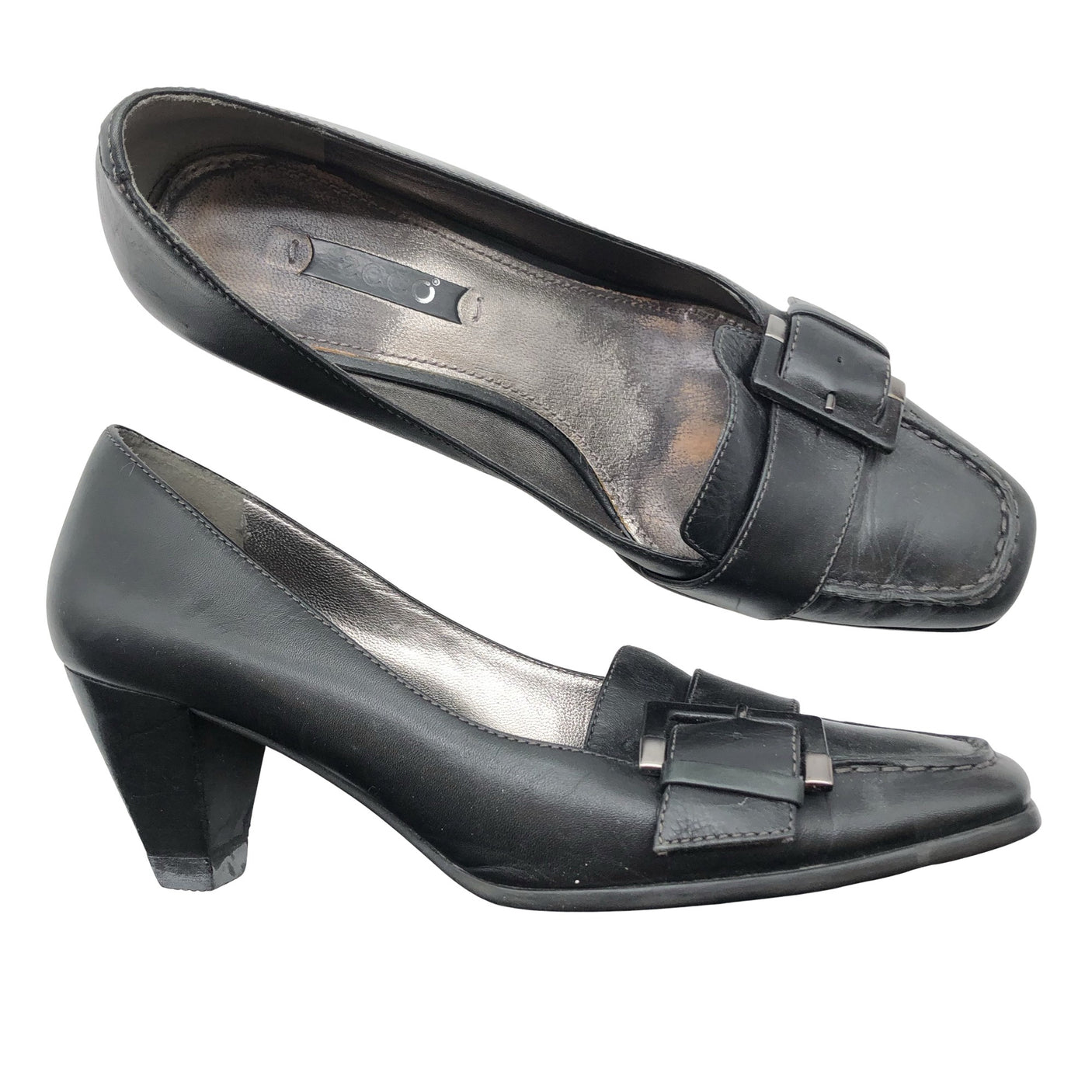 Naisten Ecco - Korkokengät, koko 38 - Musta (1)