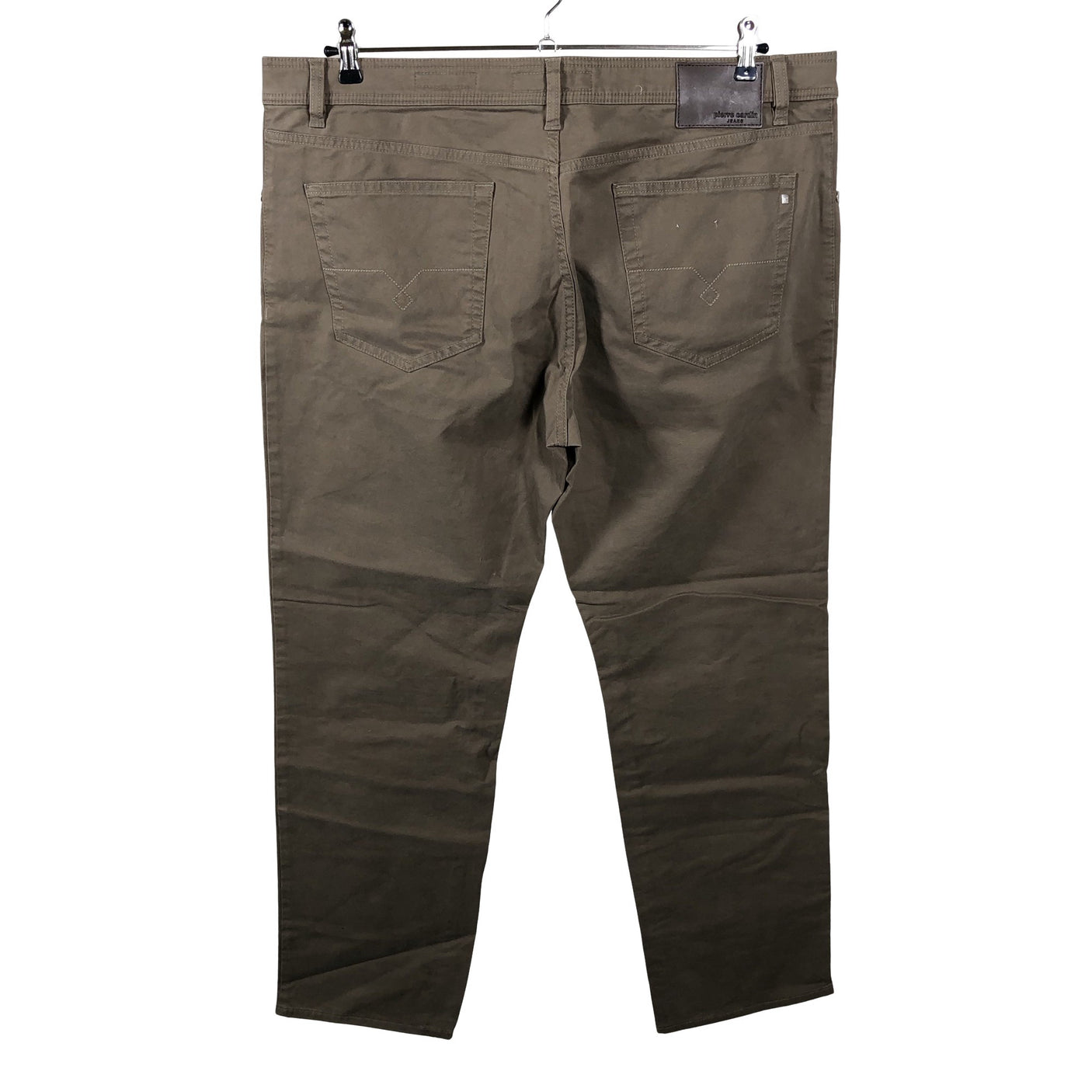 Miesten Pierre Cardin - Kangashousut, koko W42 - Ruskea (4)