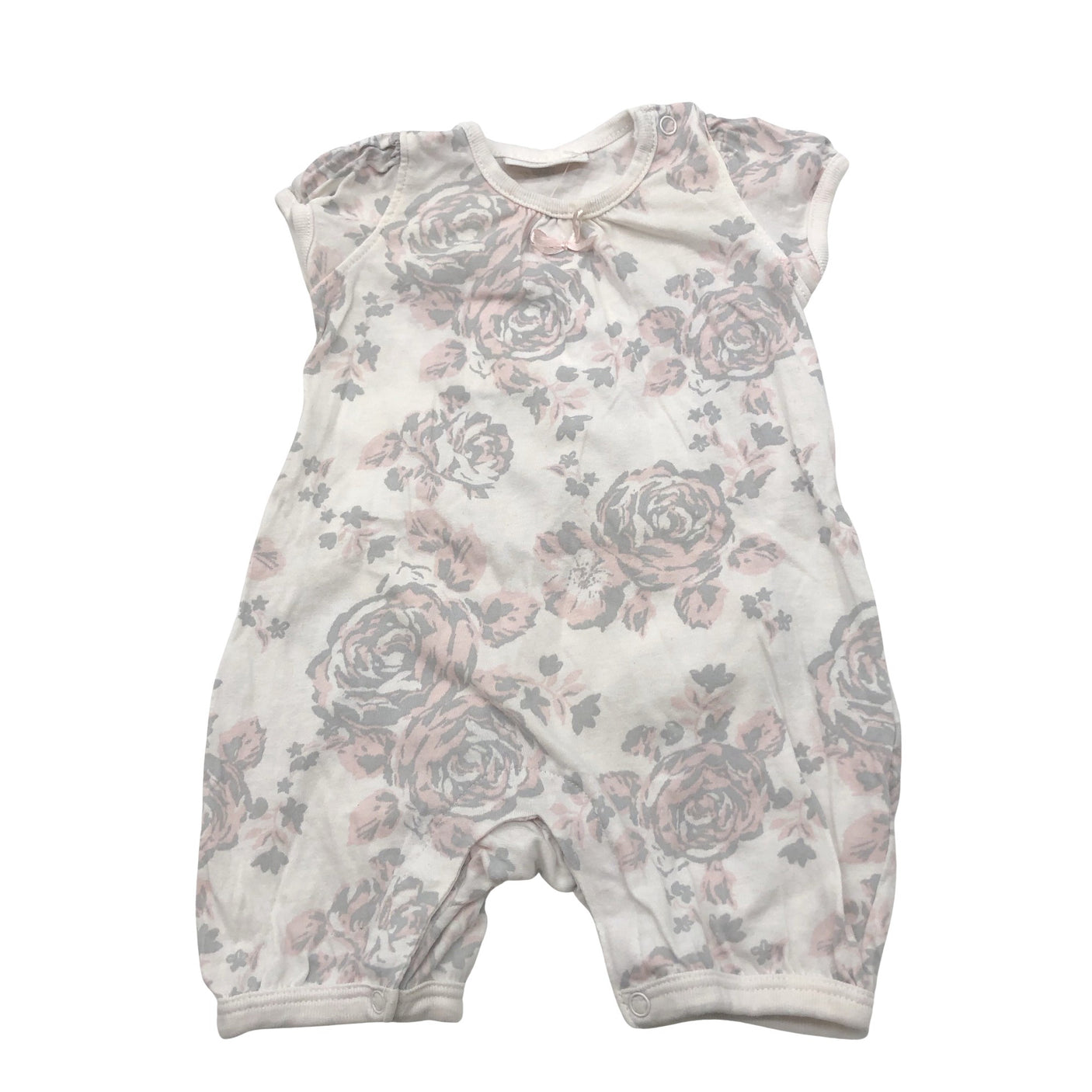 Tyttöjen Lindex - Yöpaita, koko 56 - 62 - Valkoinen (1)