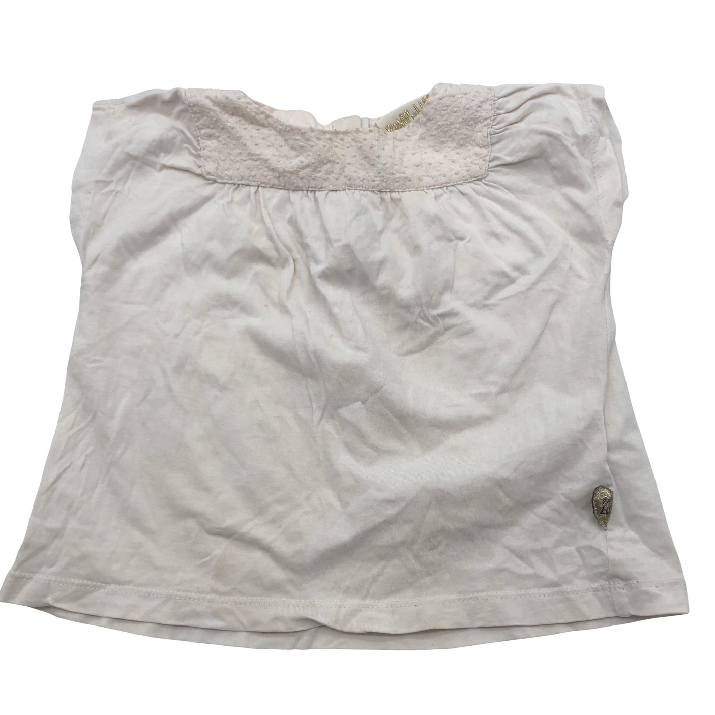 Tyttöjen POMPdeLUX - Toppi, koko 74 - 80 - Valkoinen (1)