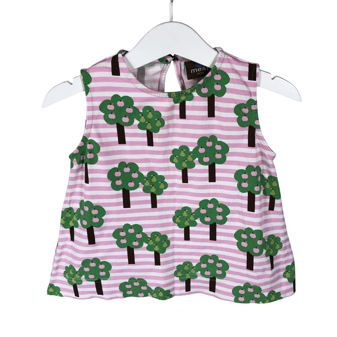 Tyttöjen me&i - Toppi, koko 74 - 80 - Vaaleanpunainen (1)