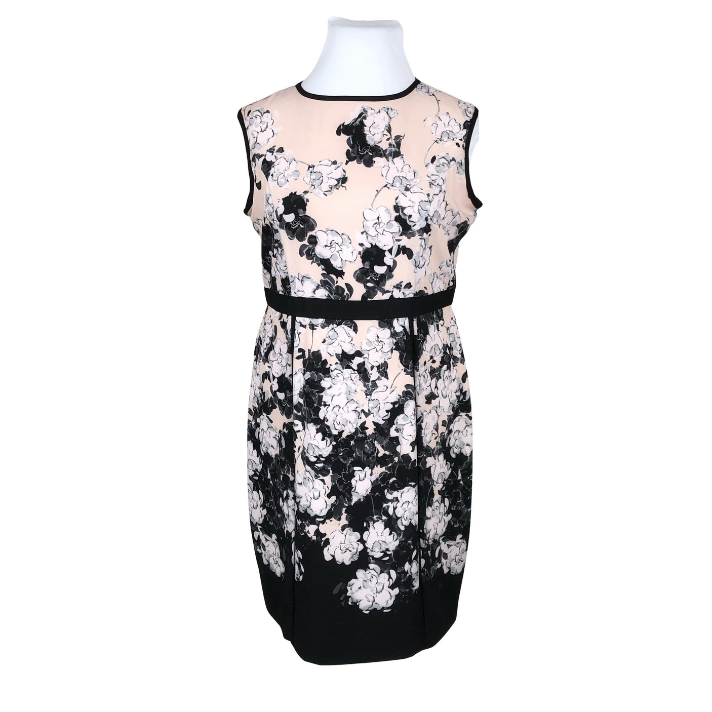 Naisten S.T.I - Sifonkimekko, koko 44 - Vaaleanpunainen (1)