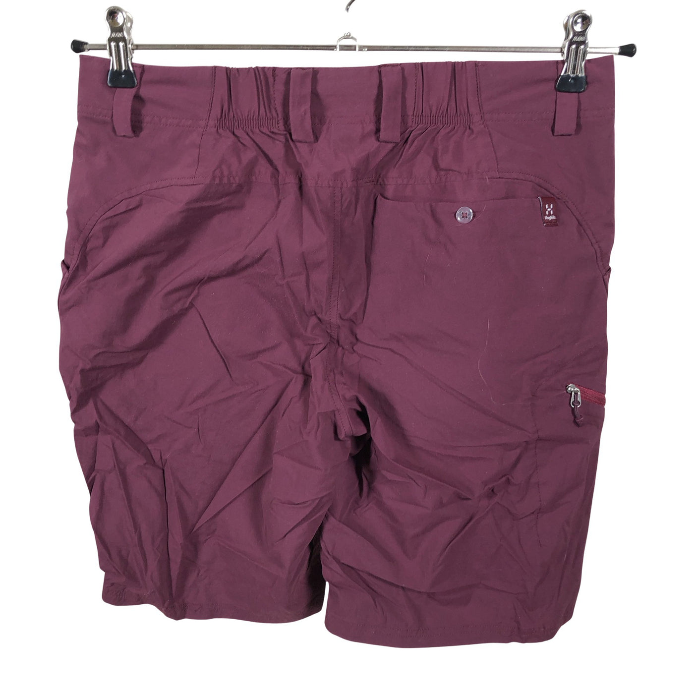 Naisten Haglöfs - Urheilushortsit, koko 38 - Viininpunainen (2)