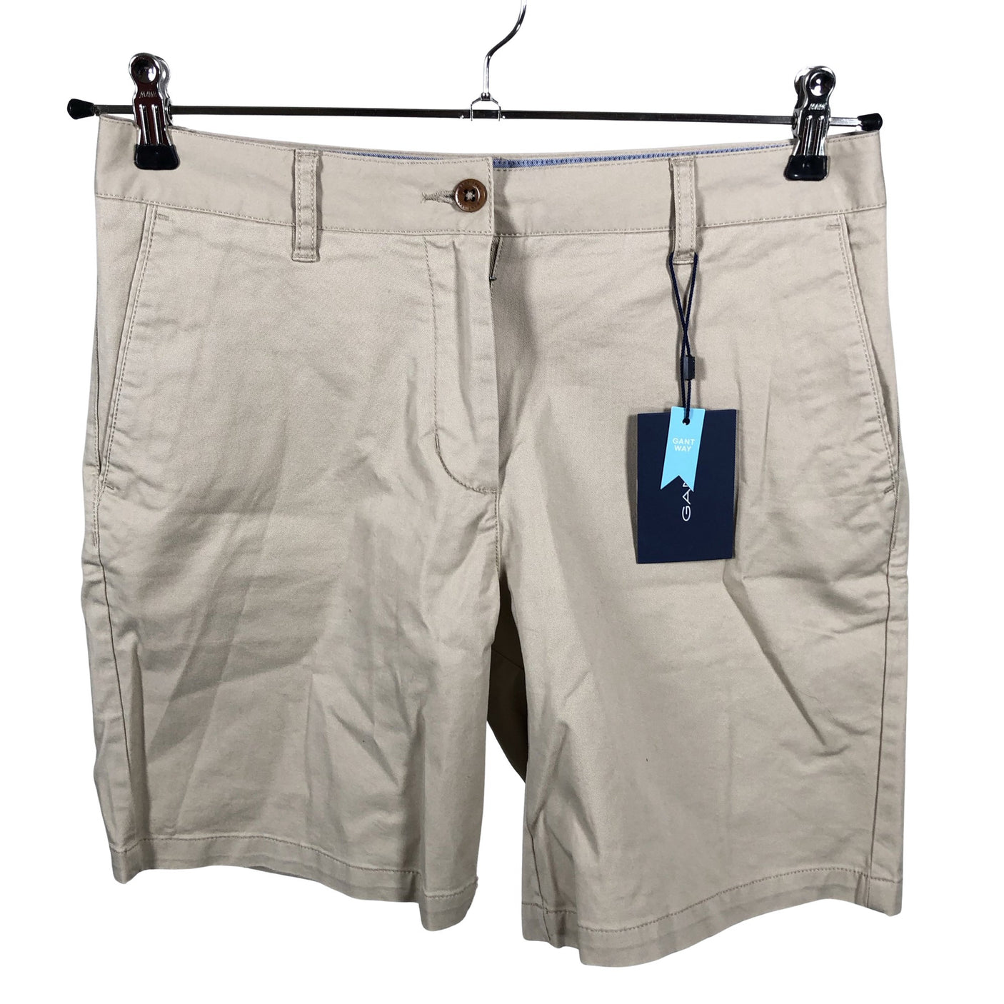 Naisten Gant - Shortsit, koko 36 - Beige (1)