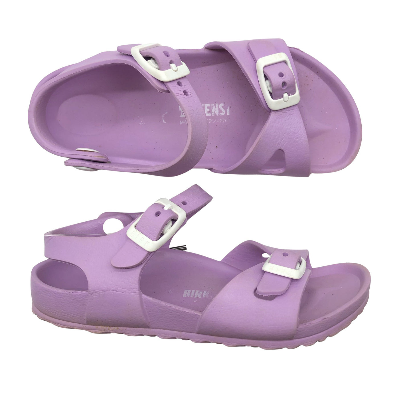Tyttöjen Birkenstock - Sandaalit, koko 29 - Violetti (2)