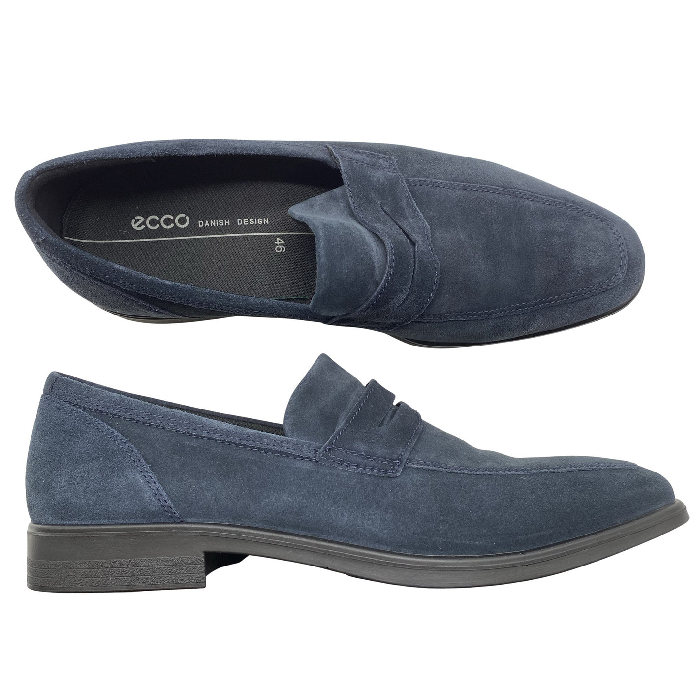 Miesten Ecco - Loaferit, koko 46 - Sininen (1)