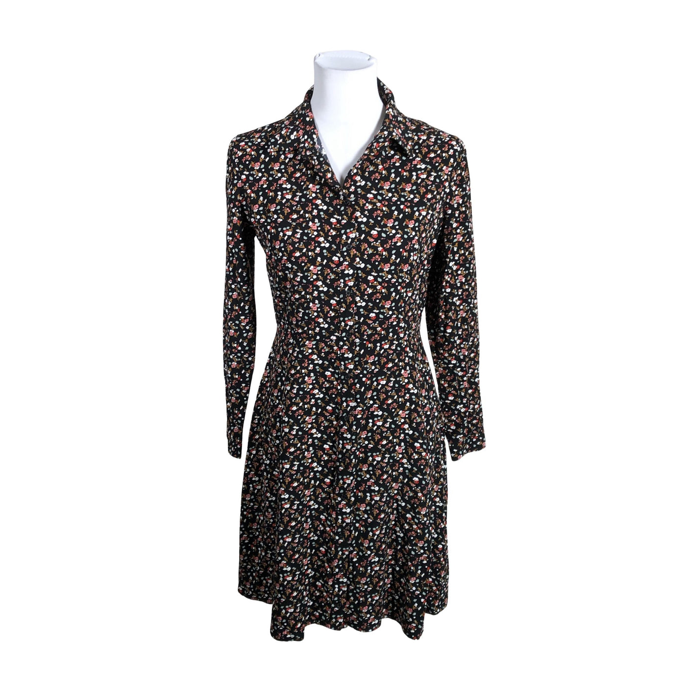 Naisten Soaked - Sifonkimekko, koko 38 - Musta (1)