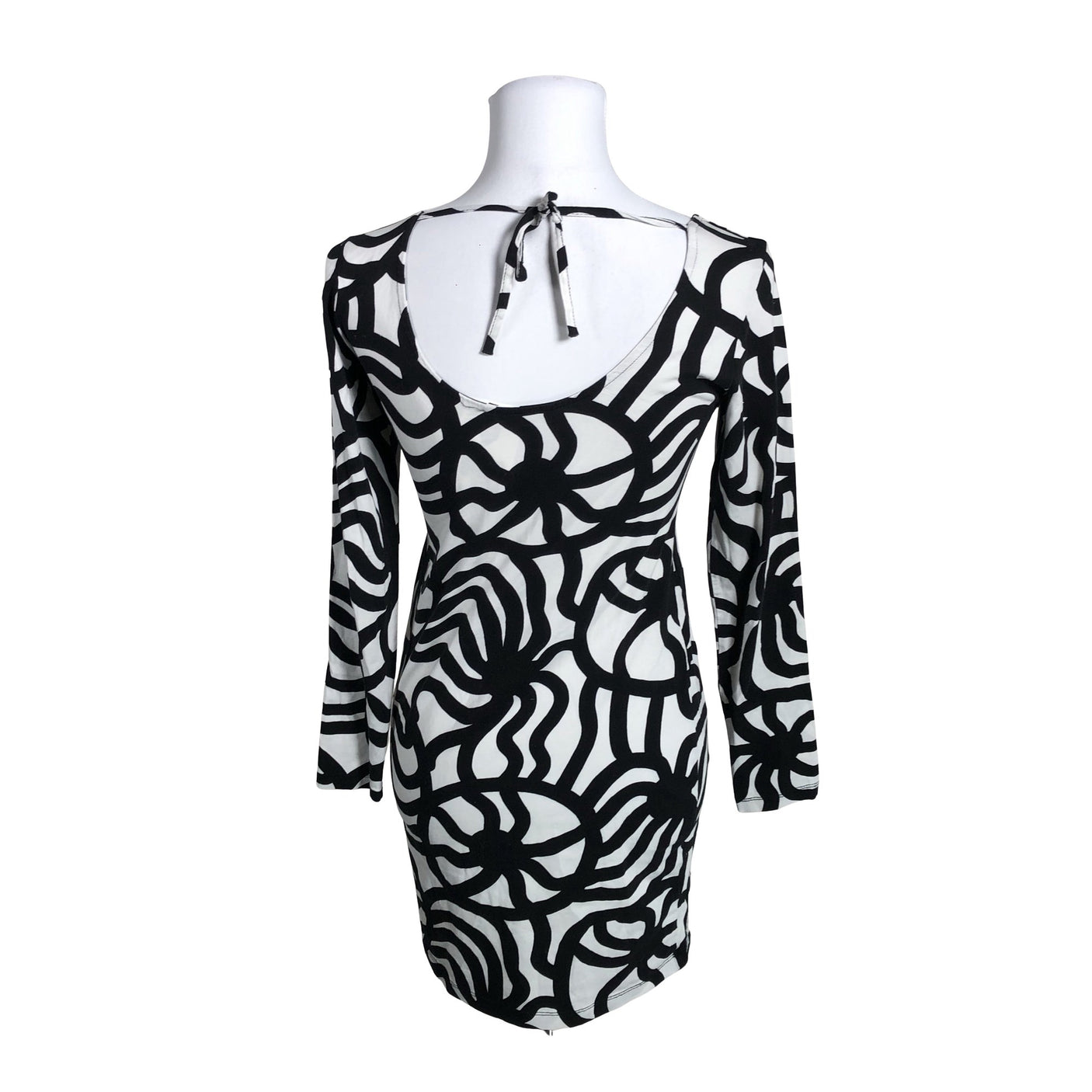Naisten Marimekko - Trikoomekko, koko 34 - Valkoinen (2)