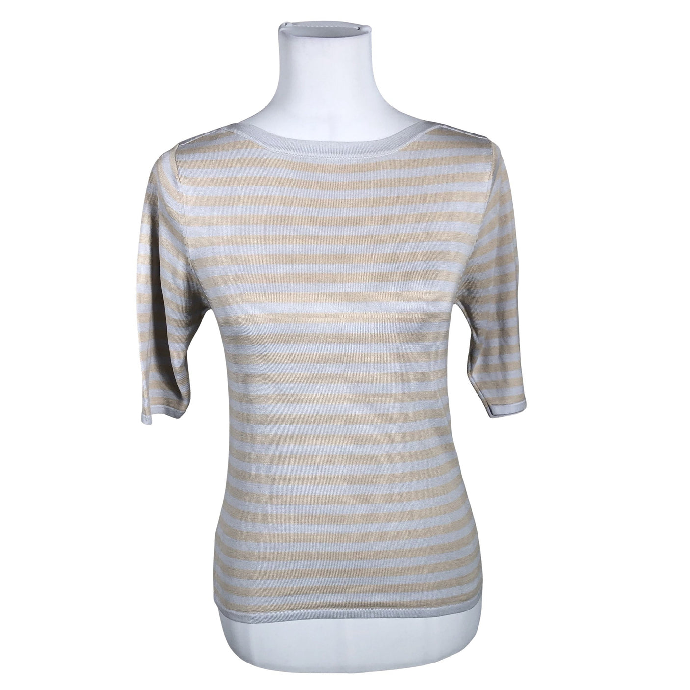 Naisten August Silk - Neulepaita, koko 38 - Beige (1)