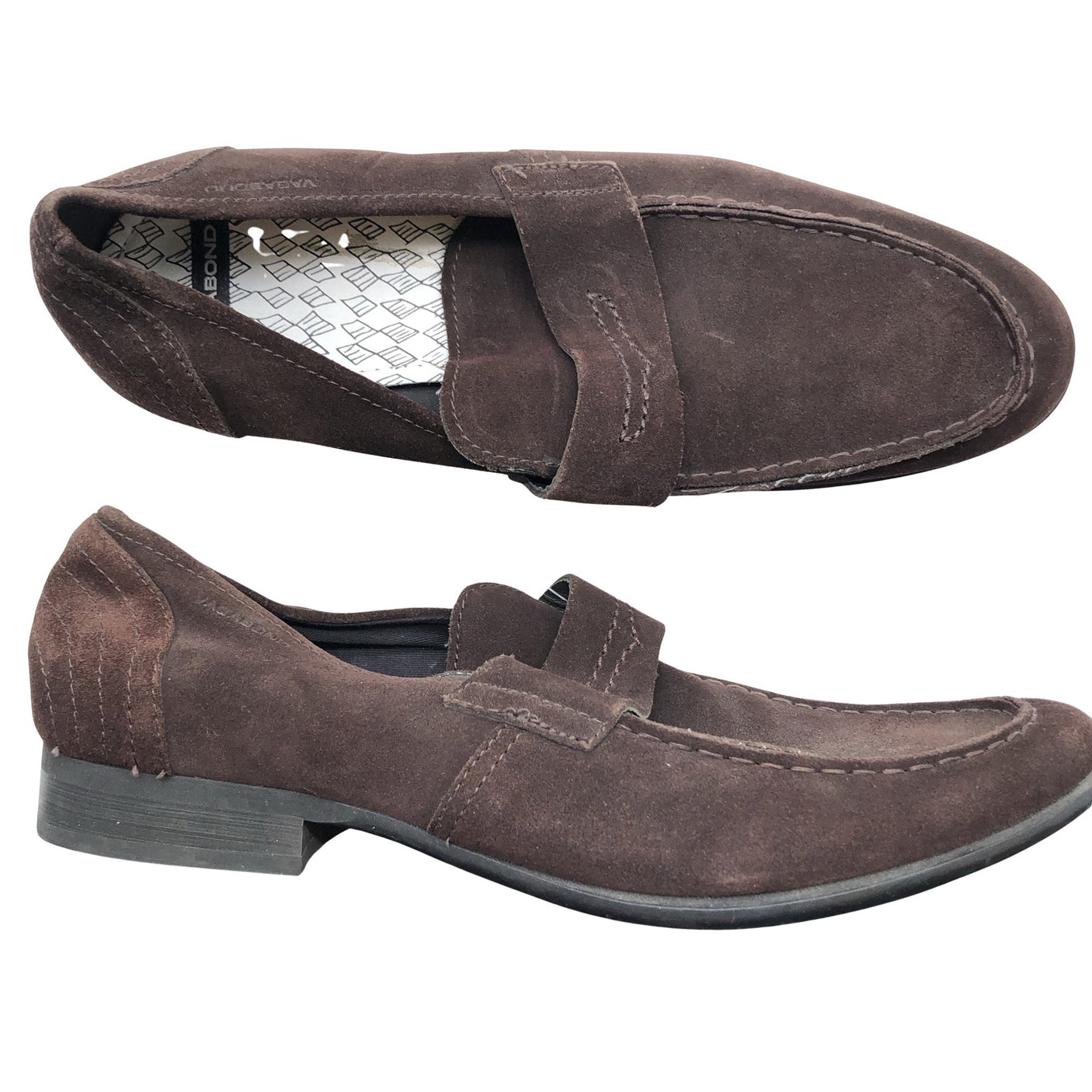 Miesten Vagabond - Loaferit, koko 43 - Ruskea (1)