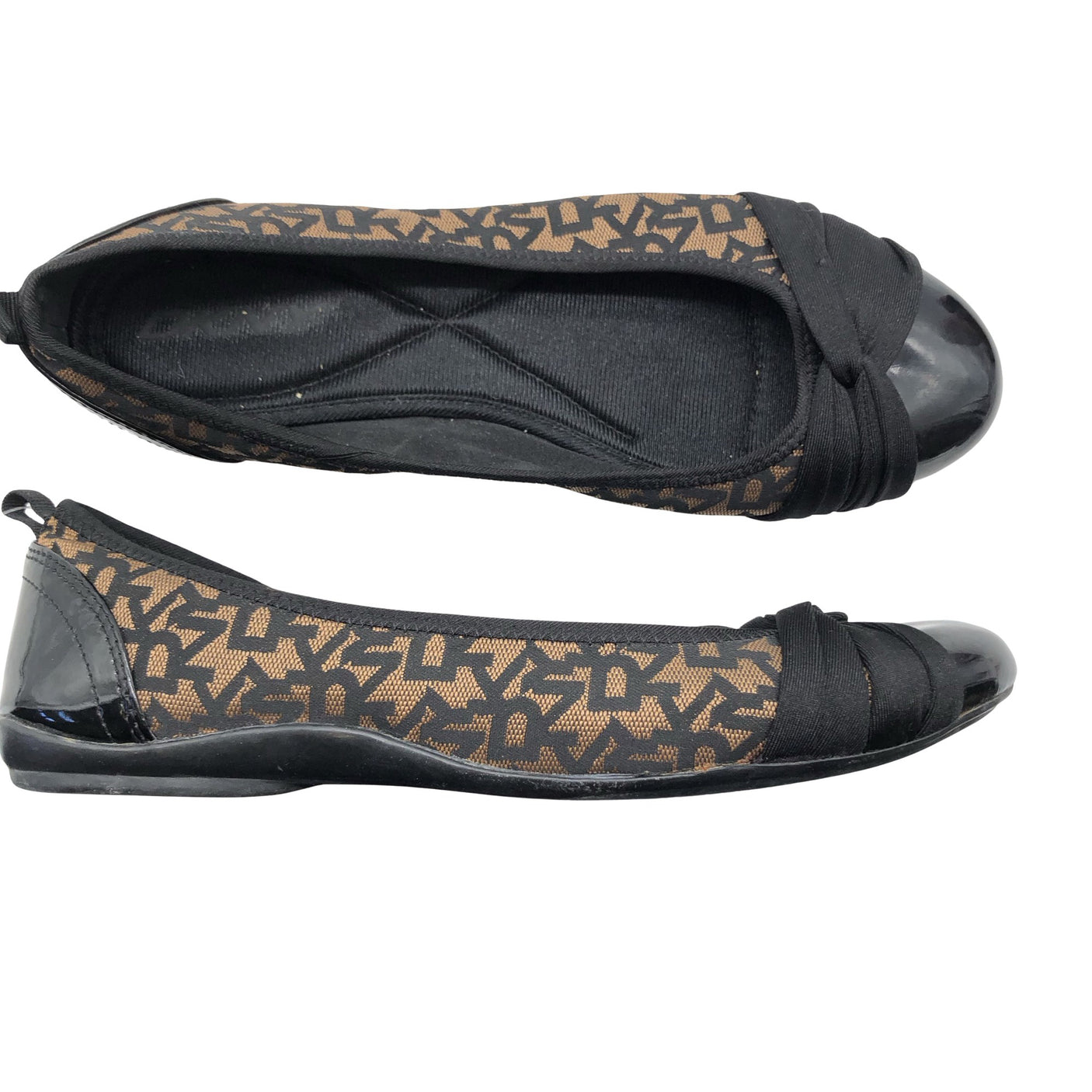 Naisten DKNY - Ballerinat, koko 39 - Ruskea (2)