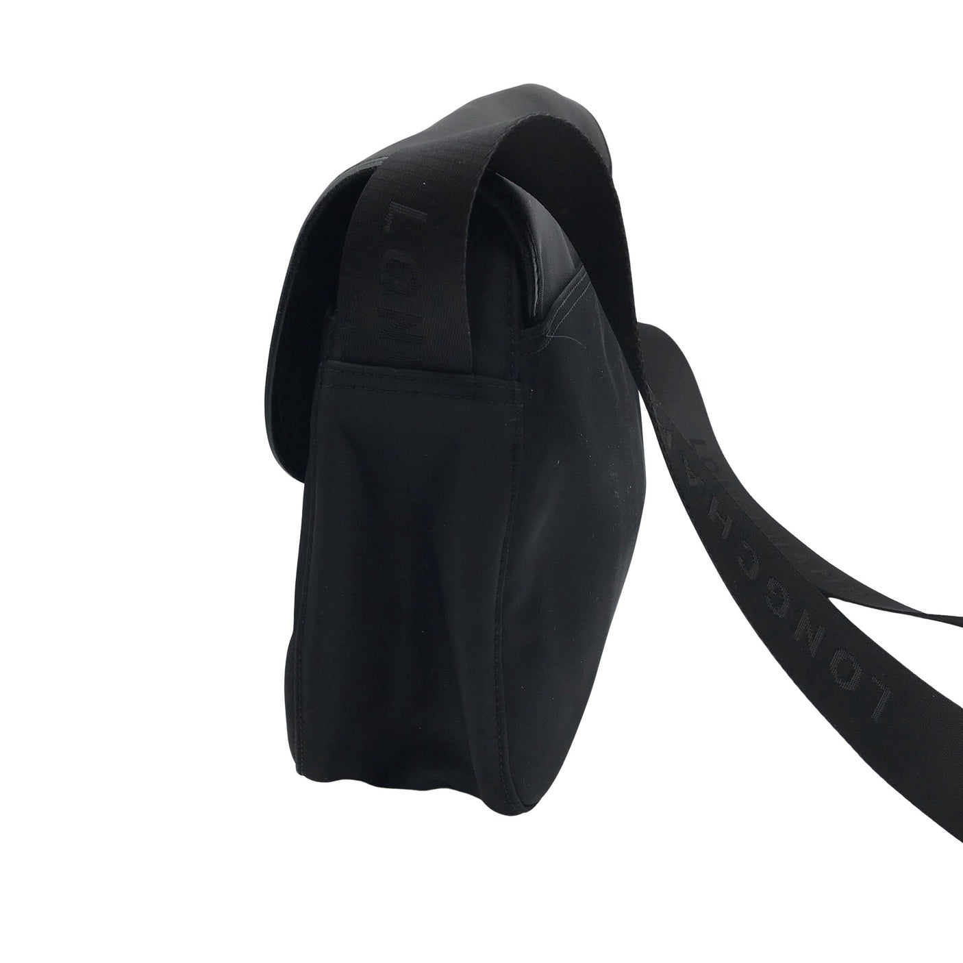 Naisten Longchamp - Olkalaukku, koko Midi - Musta (2)