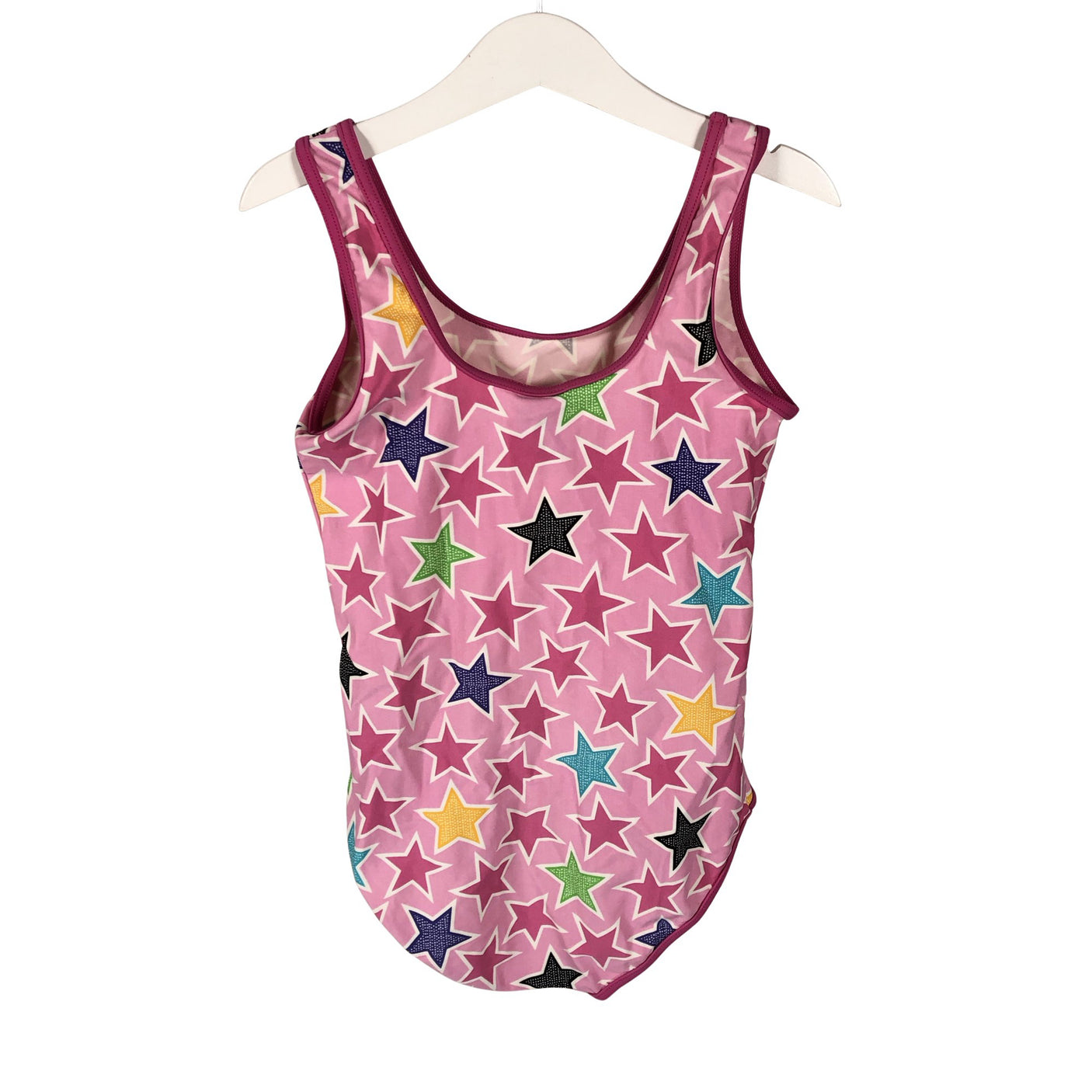 Tyttöjen Villervalla - Uimapuku, koko 140 - 146 - Vaaleanpunainen (2)