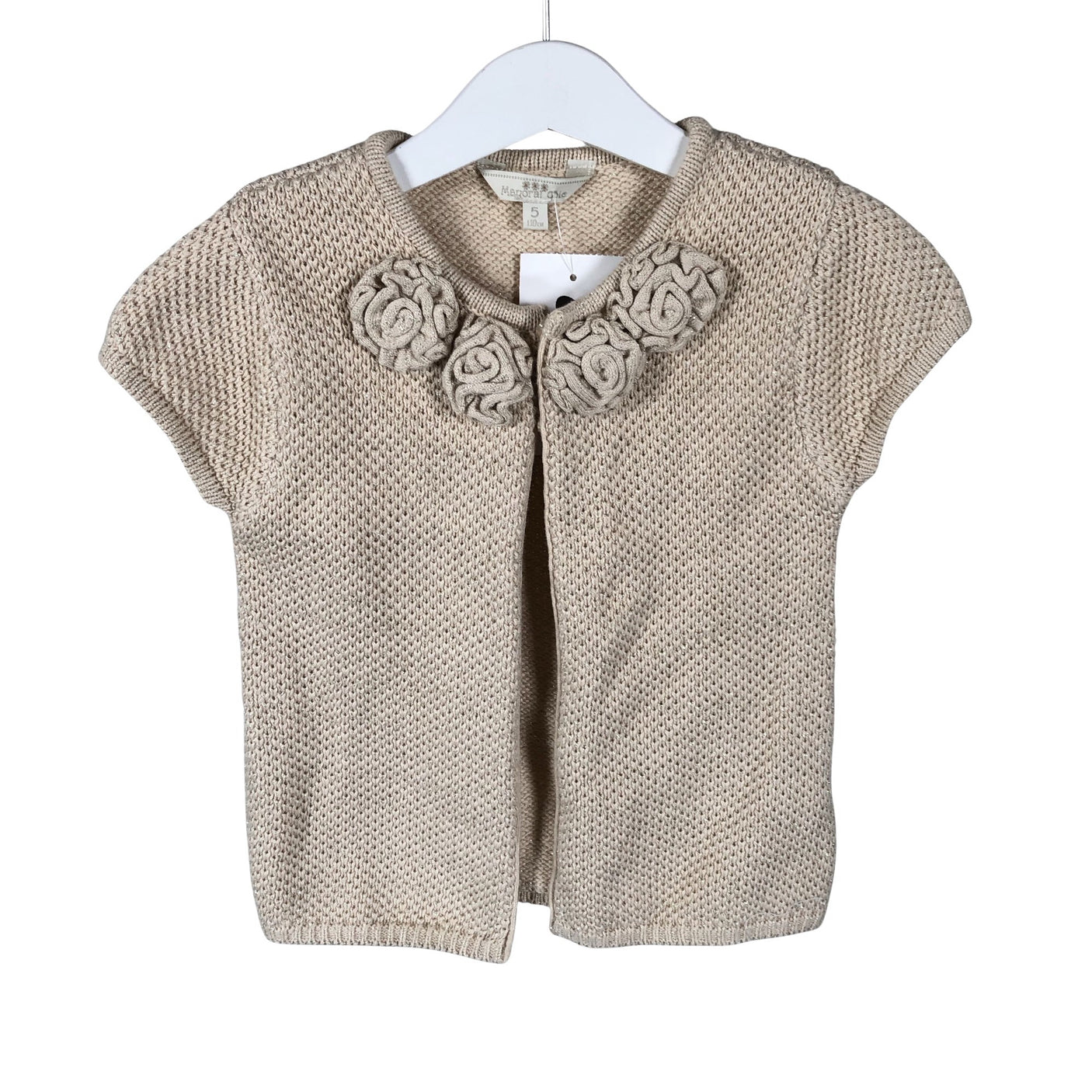 Tyttöjen Mayoral - Neuletakki, koko 104 - 110 - Beige (1)