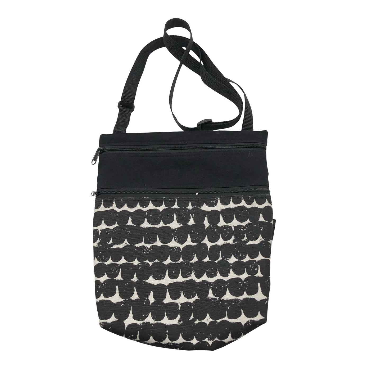 Unisex Handmade - Olkalaukku, koko Midi - Musta (1)