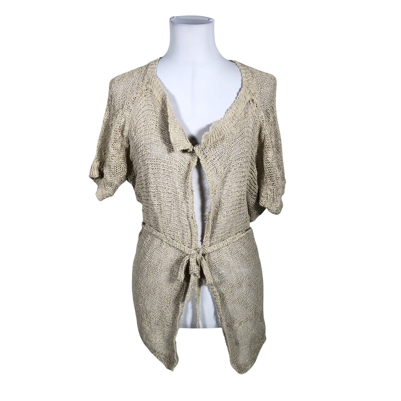 Naisten Noa Noa - Neuletakki, koko 38 - Beige (1)