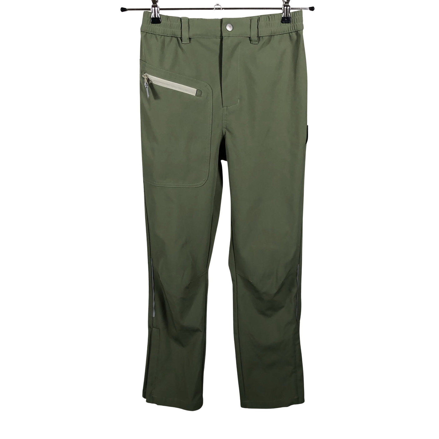 Unisex Jonathan - Softshell-housut, koko 152 - 158 - Vihreä (1)