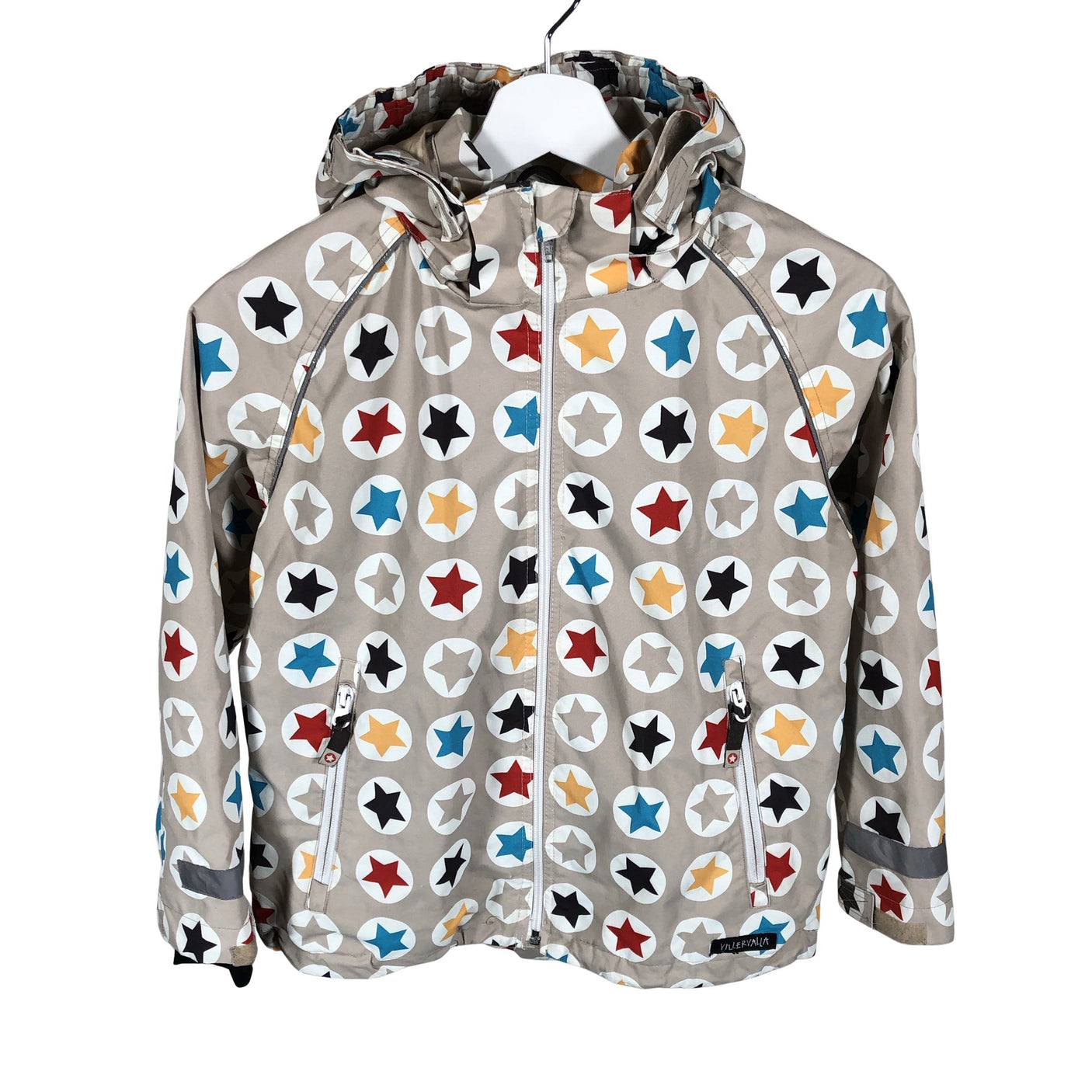 Unisex Villervalla - Välikausitakki, koko 128 - 134 - Beige (1)