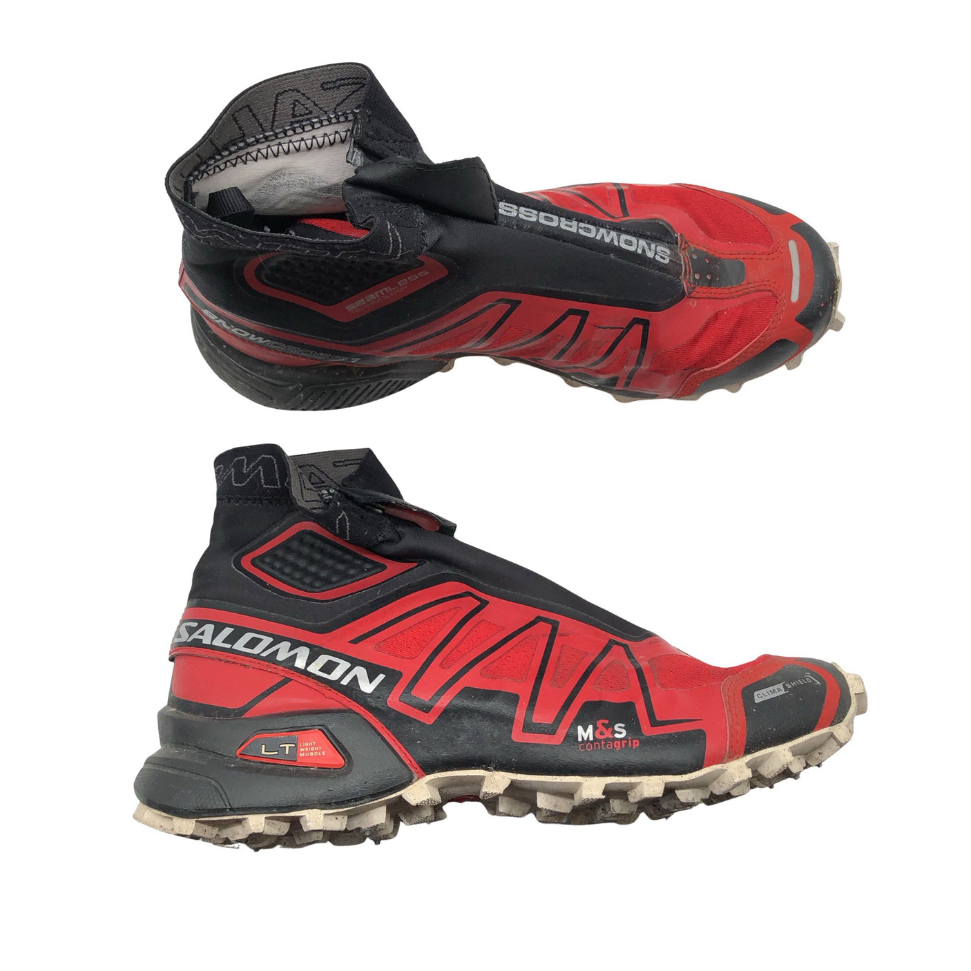 Unisex Salomon - Juoksukengät, koko 41 - Punainen (1)