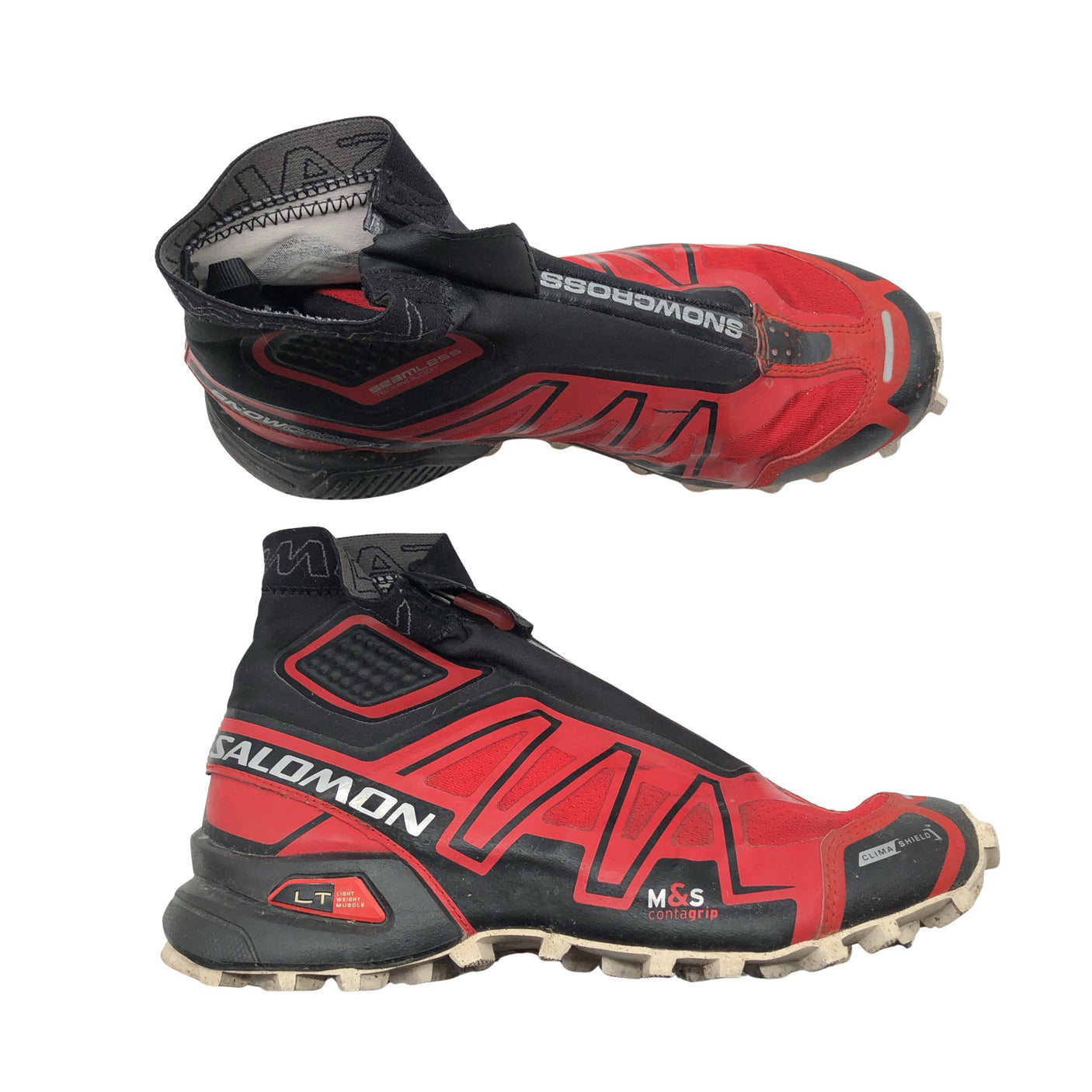 Unisex Salomon - Juoksukengät, koko 41 - Punainen (3)
