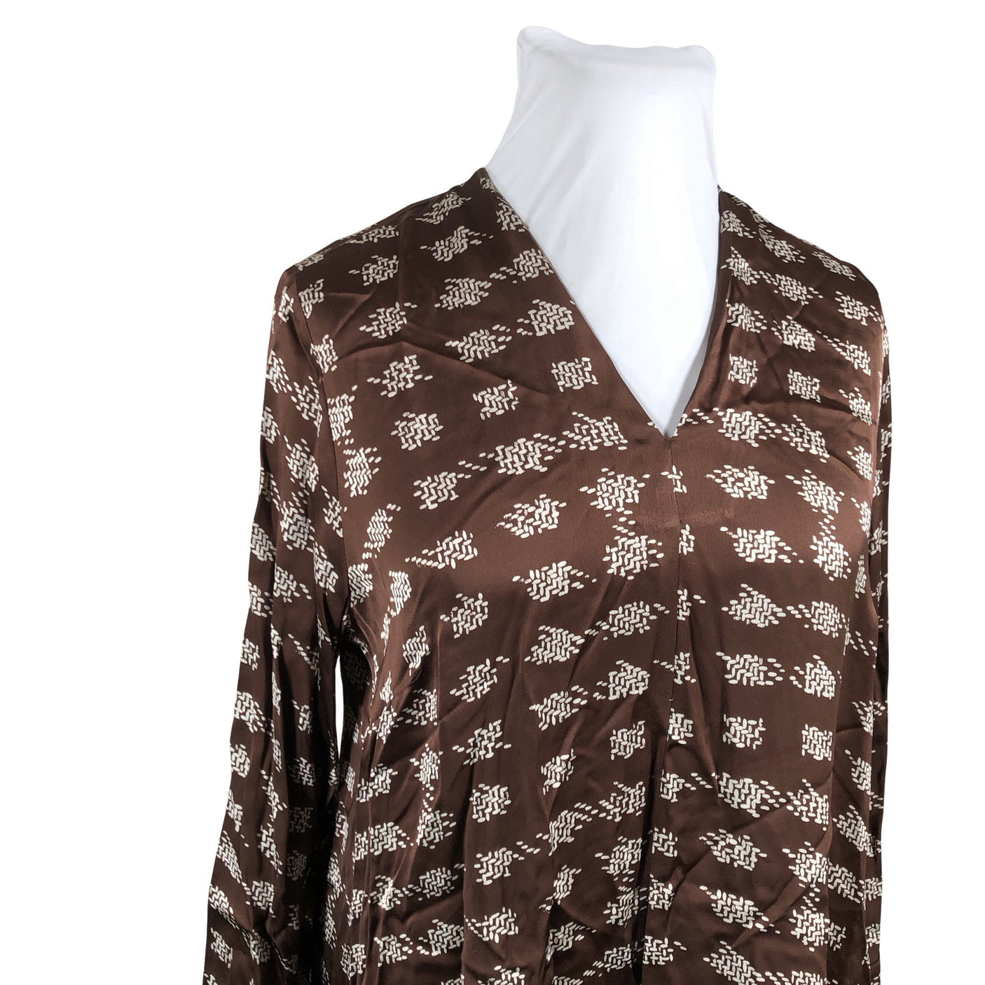 Naisten LaSalle - Sifonkimekko, koko 42 - Ruskea (3)