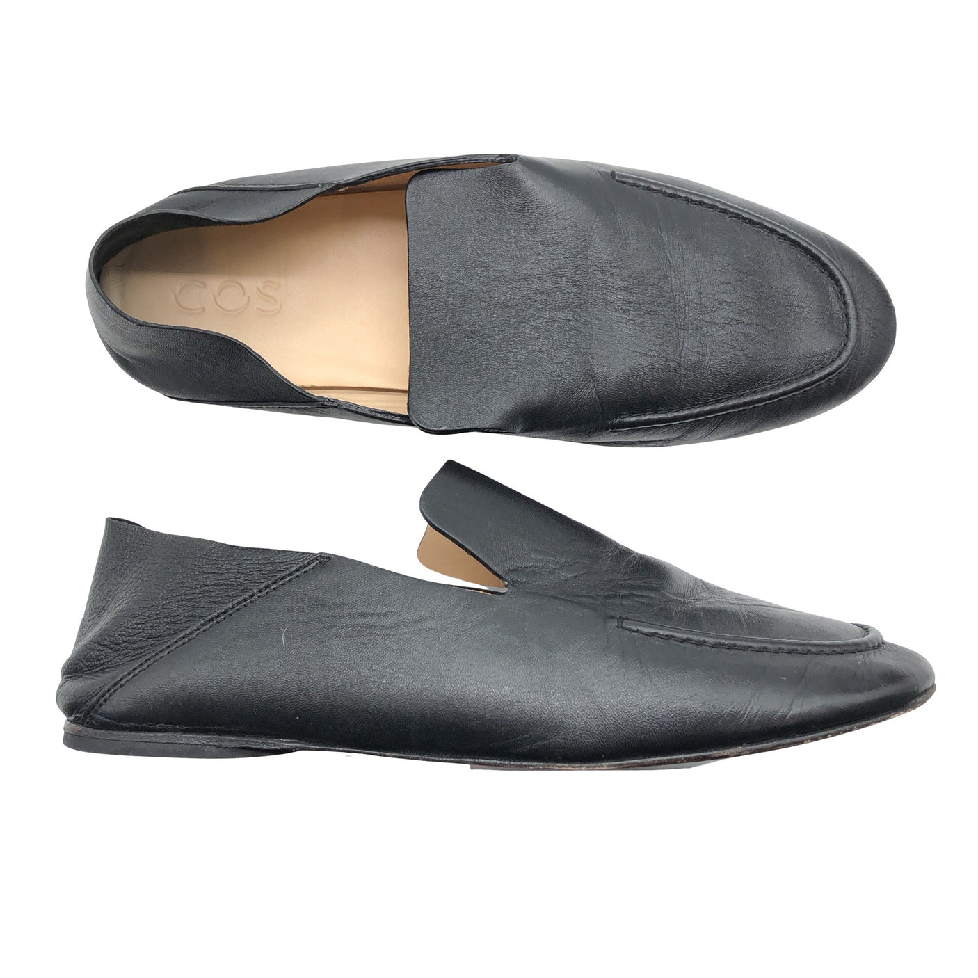 Naisten COS - Loaferit, koko 39 - Musta (1)