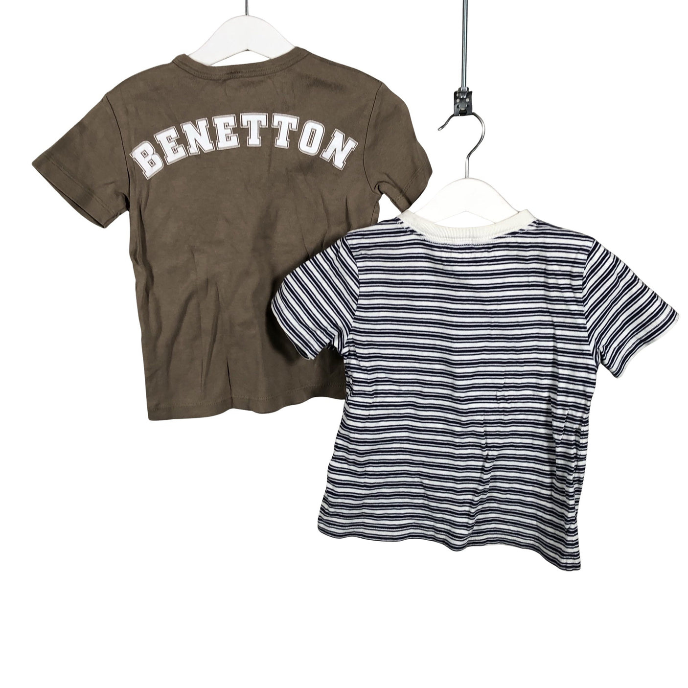 Poikien Benetton - T-paita, koko 104 - 110 - Sininen (2)