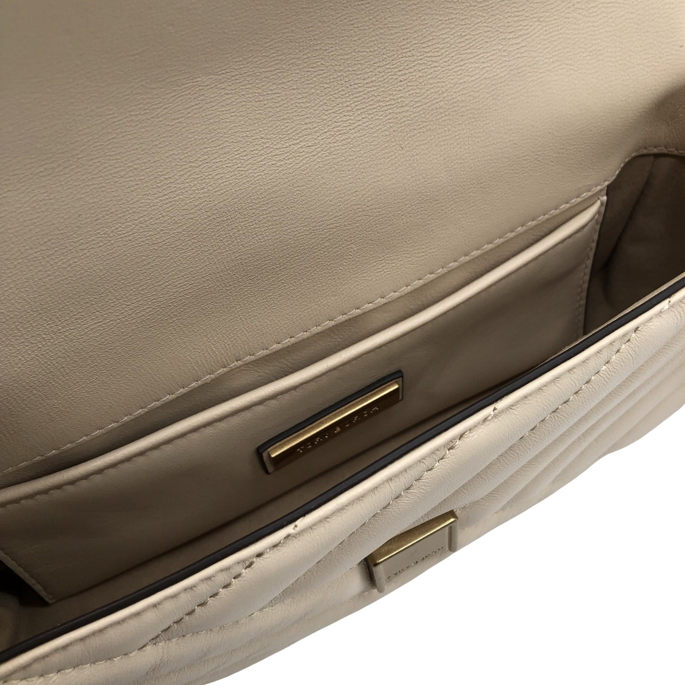 Naisten Tory Burch - Olkalaukku, koko Mini - Beige (3)