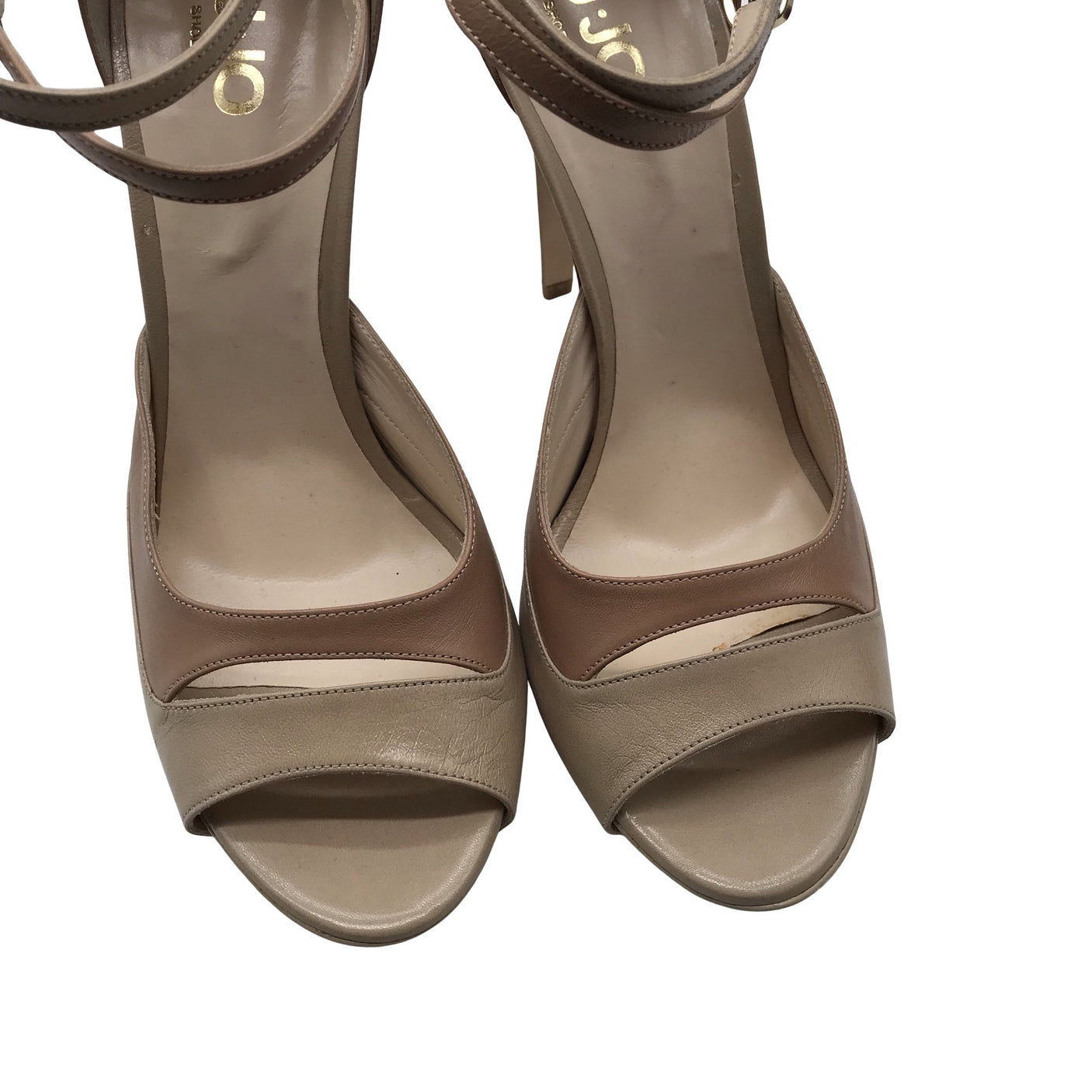 Naisten Liu Jo - Korolliset sandaalit, koko 39 - Beige (3)